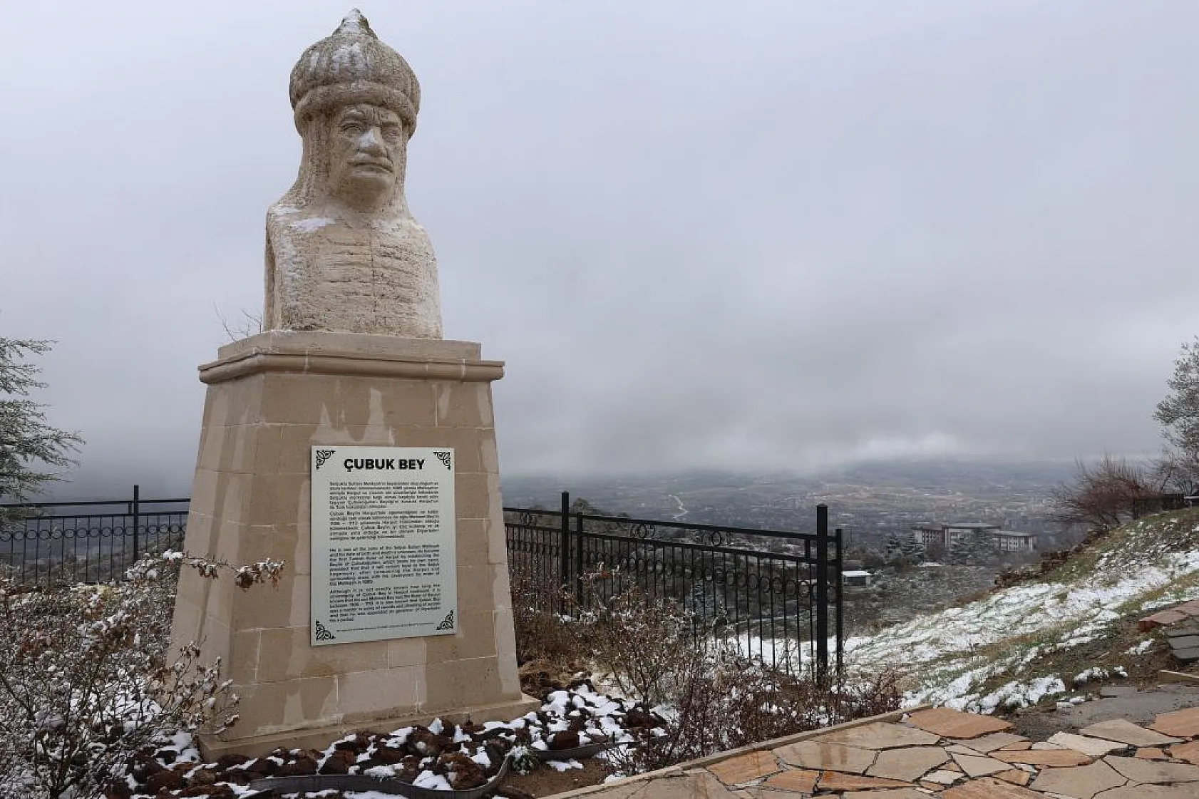 Harput beyaza büründü