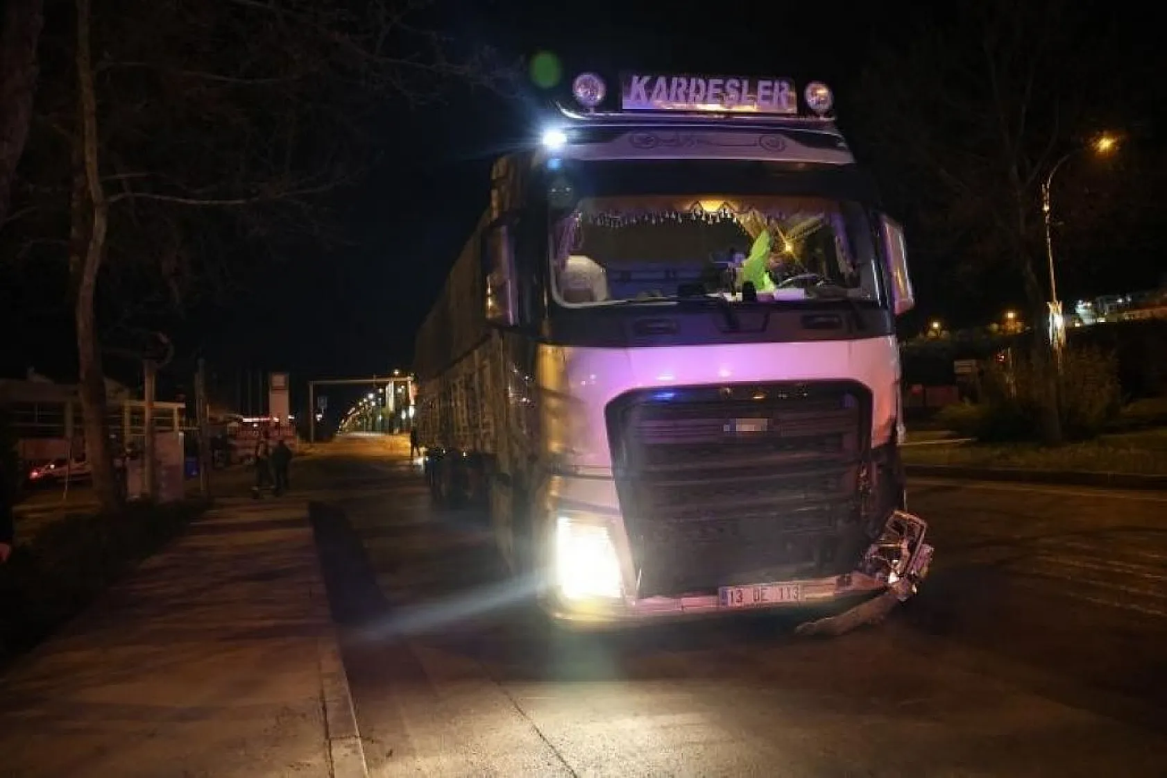 Elazığ'da Misland kavşağında trafik kazası