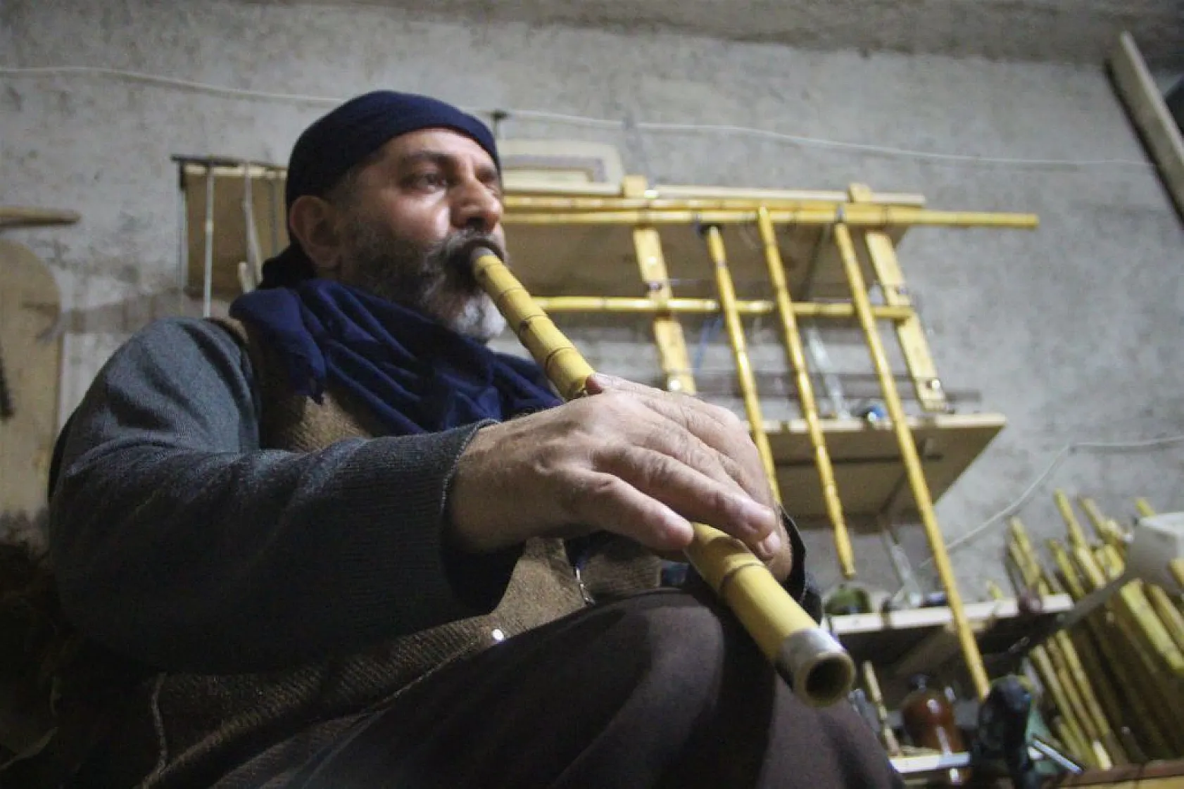 Kamışları 'ilahi aşkın sesi'ne dönüştürüyor