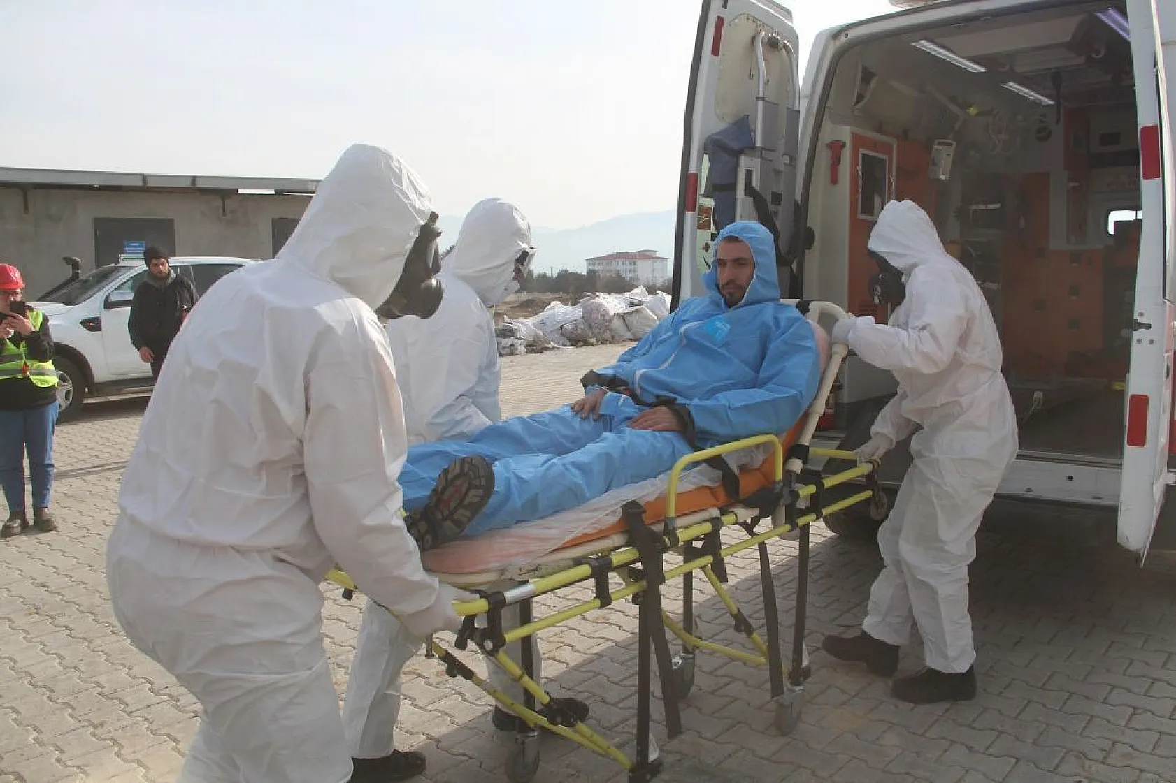 6,2 şiddetinde deprem tatbikatı!