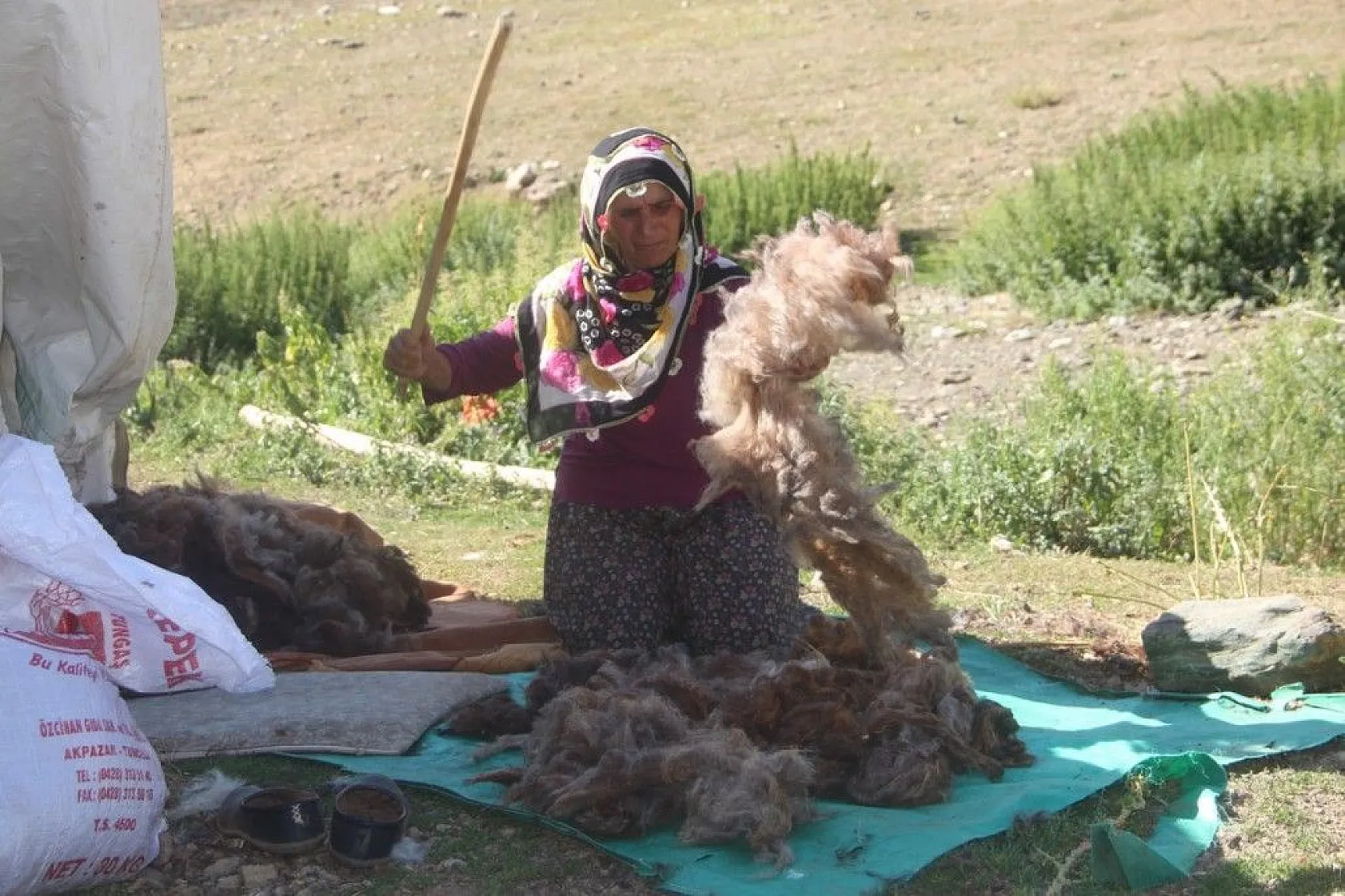 Besicilerin zorlu yayla yaşamı