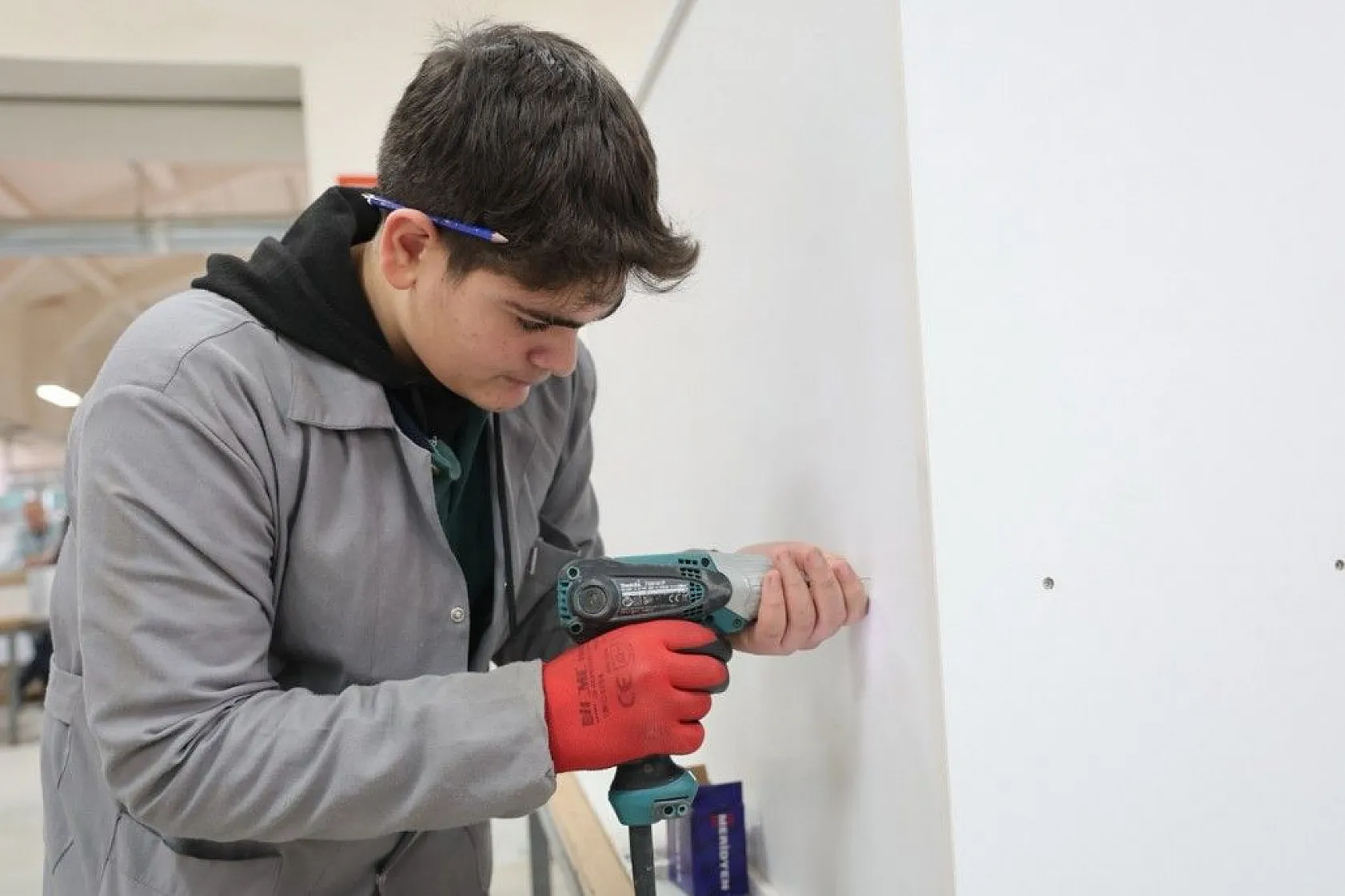 Elazığ'da meslek lisesi fabrikaları aratmıyor