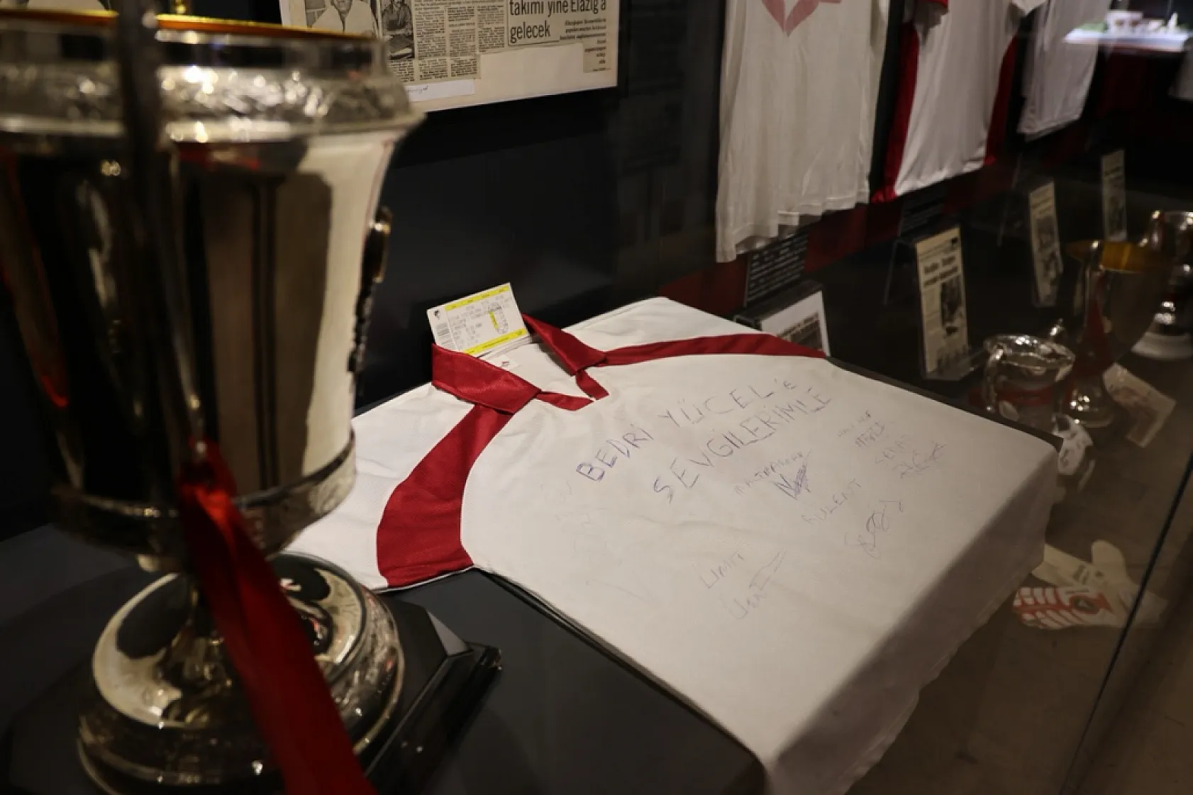 23 yıllık şampiyonluk hatırası müzede yerini aldı