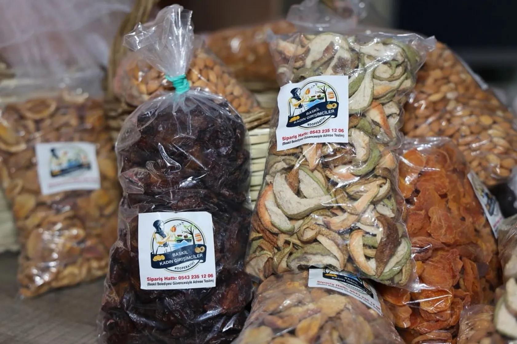 Köy kadınlarının organik ürünleri dünya sofralarında