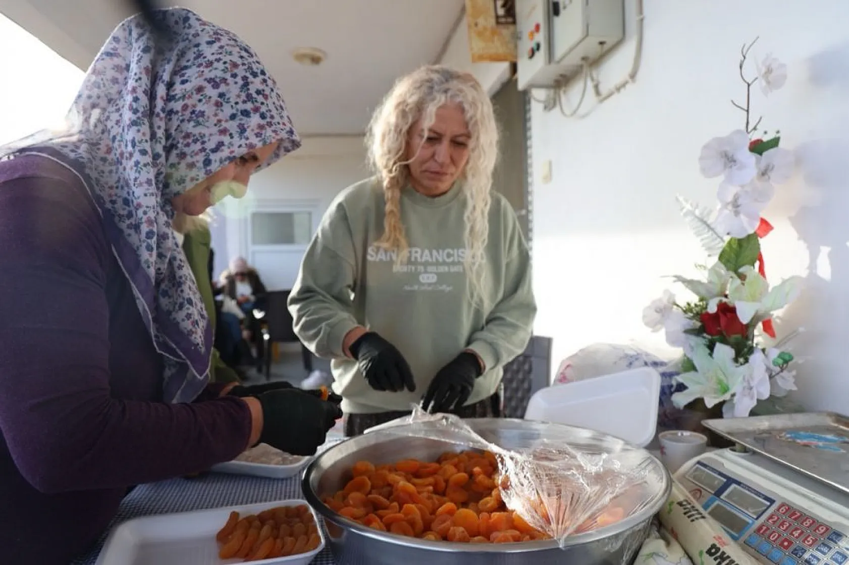 Köy kadınlarının organik ürünleri dünya sofralarında