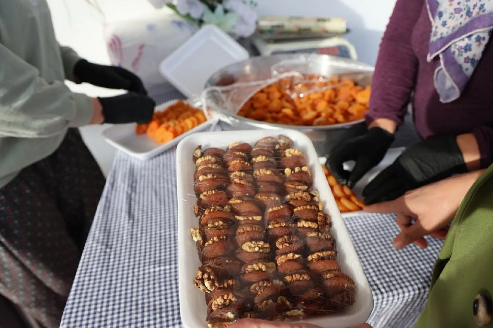 Köy kadınlarının organik ürünleri dünya sofralarında