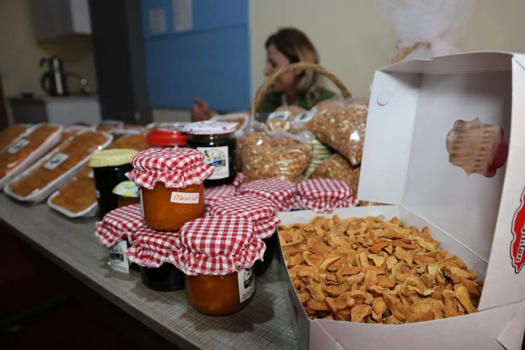 Köy kadınlarının organik ürünleri dünya sofralarında