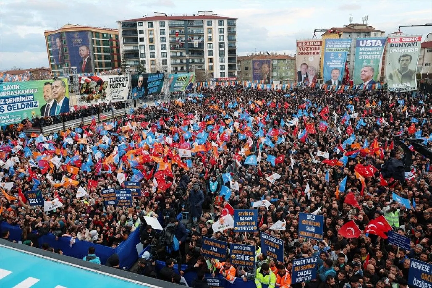 Cumhurbaşkanı Erdoğan, Elazığ'da