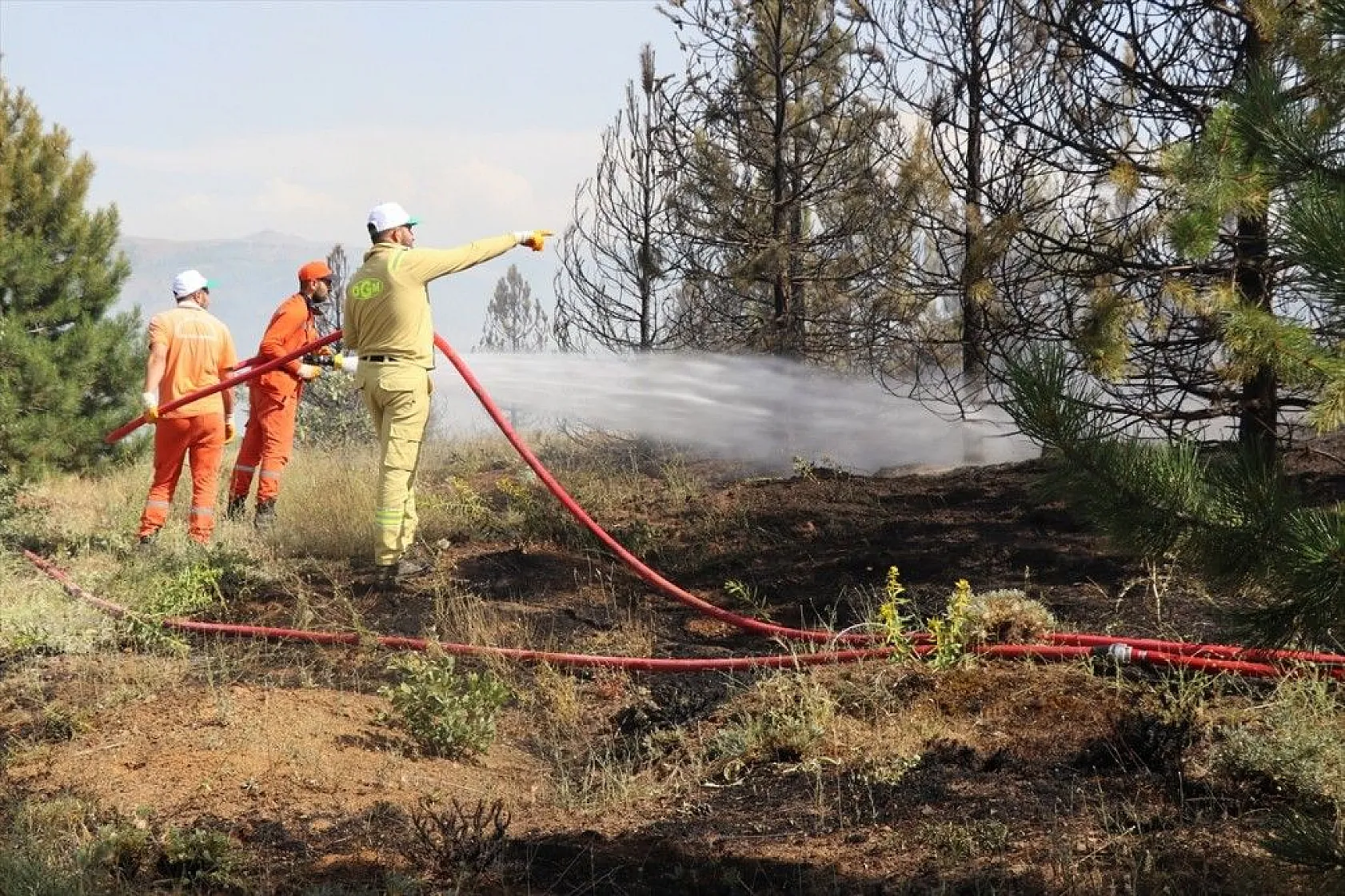 Elazığ'da yangın kontrol altına alındı