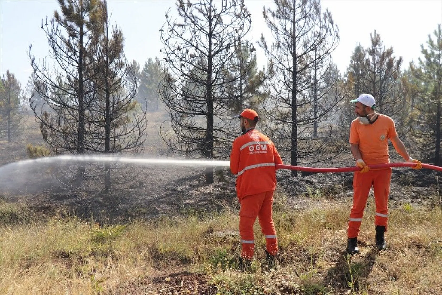 Elazığ'da yangın kontrol altına alındı