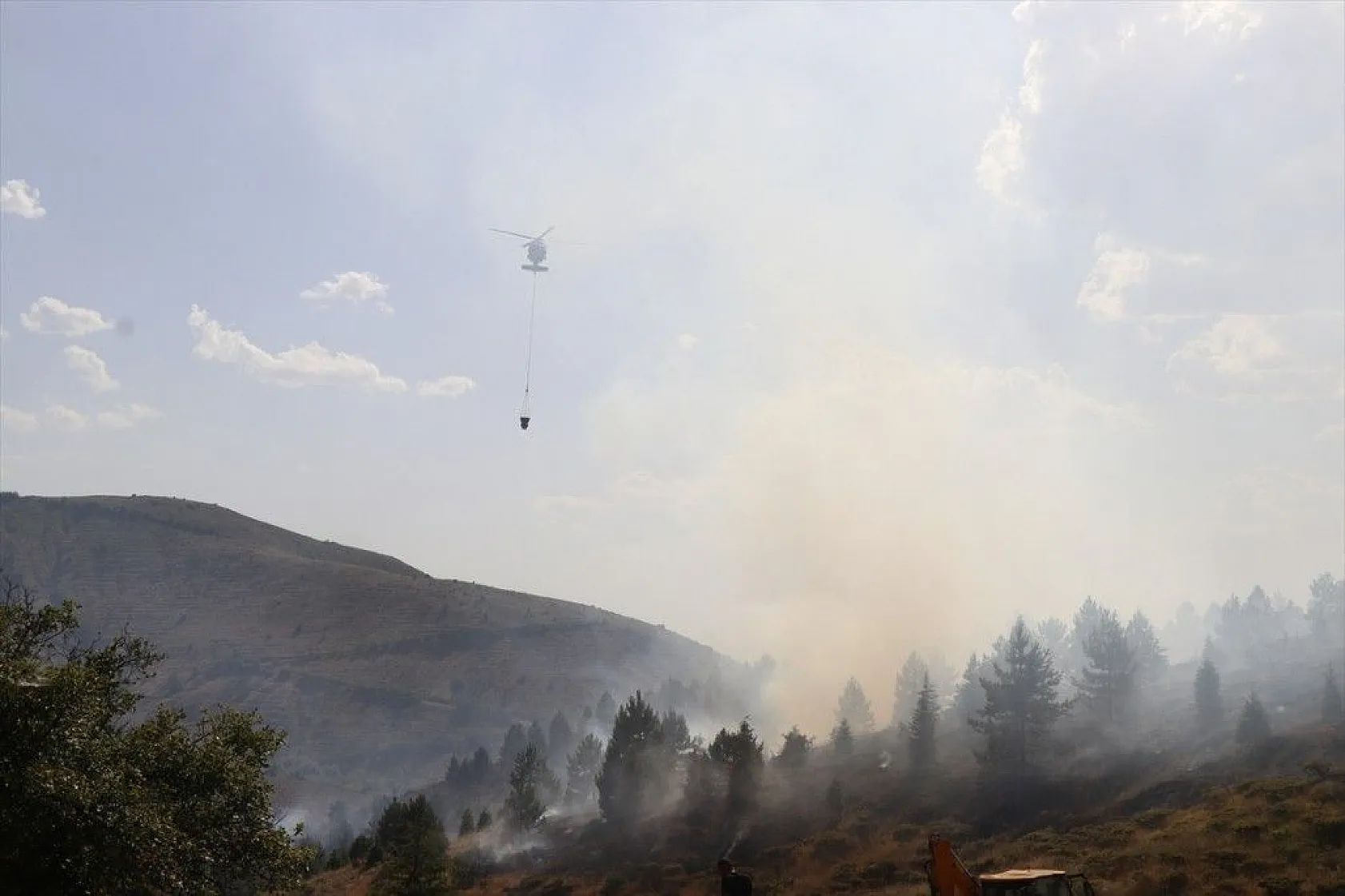 Elazığ'da yangın kontrol altına alındı