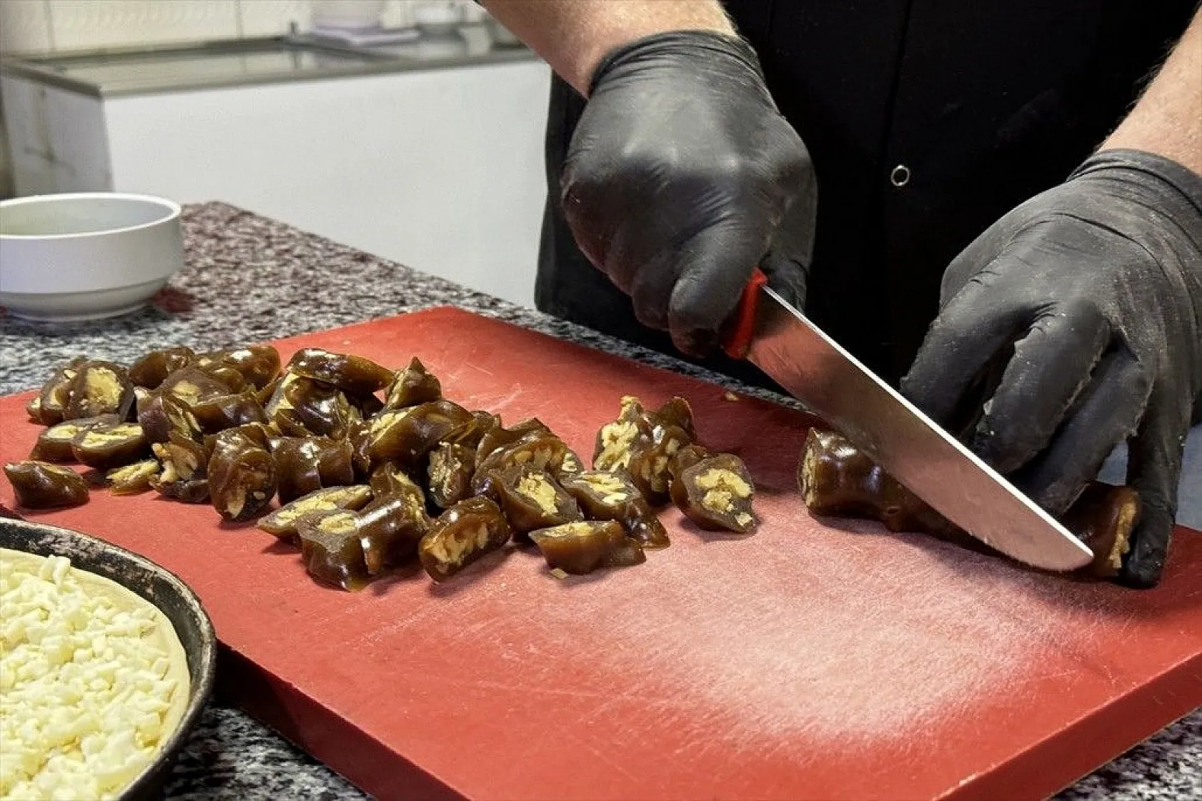 Elazığ'ın tescilli lezzeti orcik ile pizzayı buluşturdu