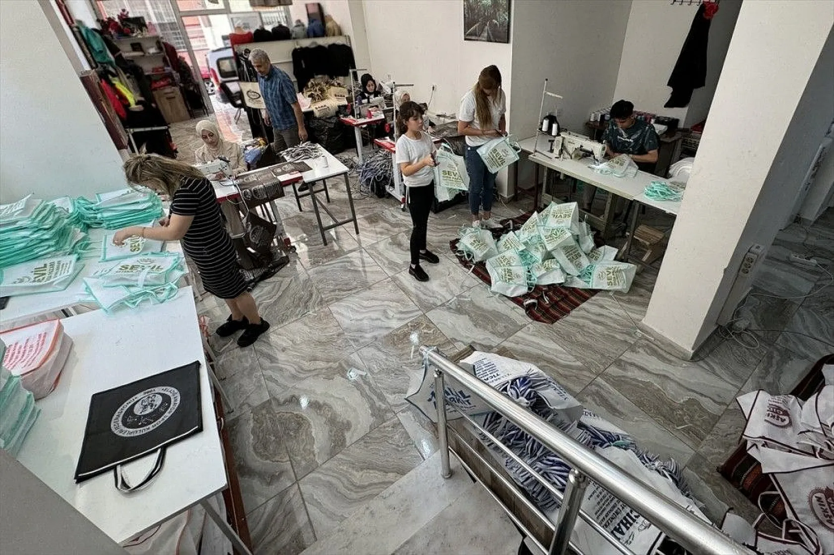 Elazığlı girişimci, bez çanta üretiminde dünya pazarında