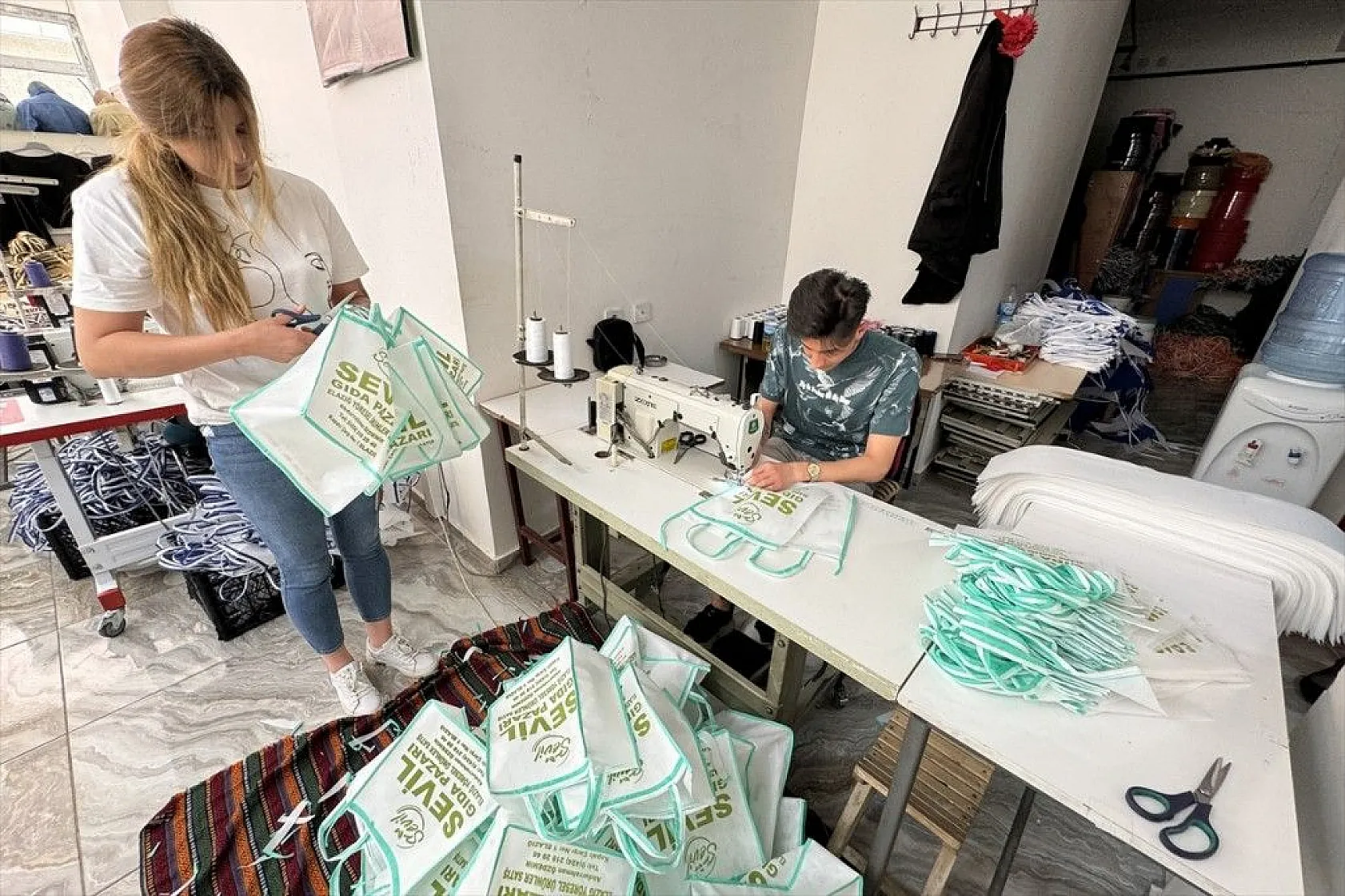 Elazığlı girişimci, bez çanta üretiminde dünya pazarında