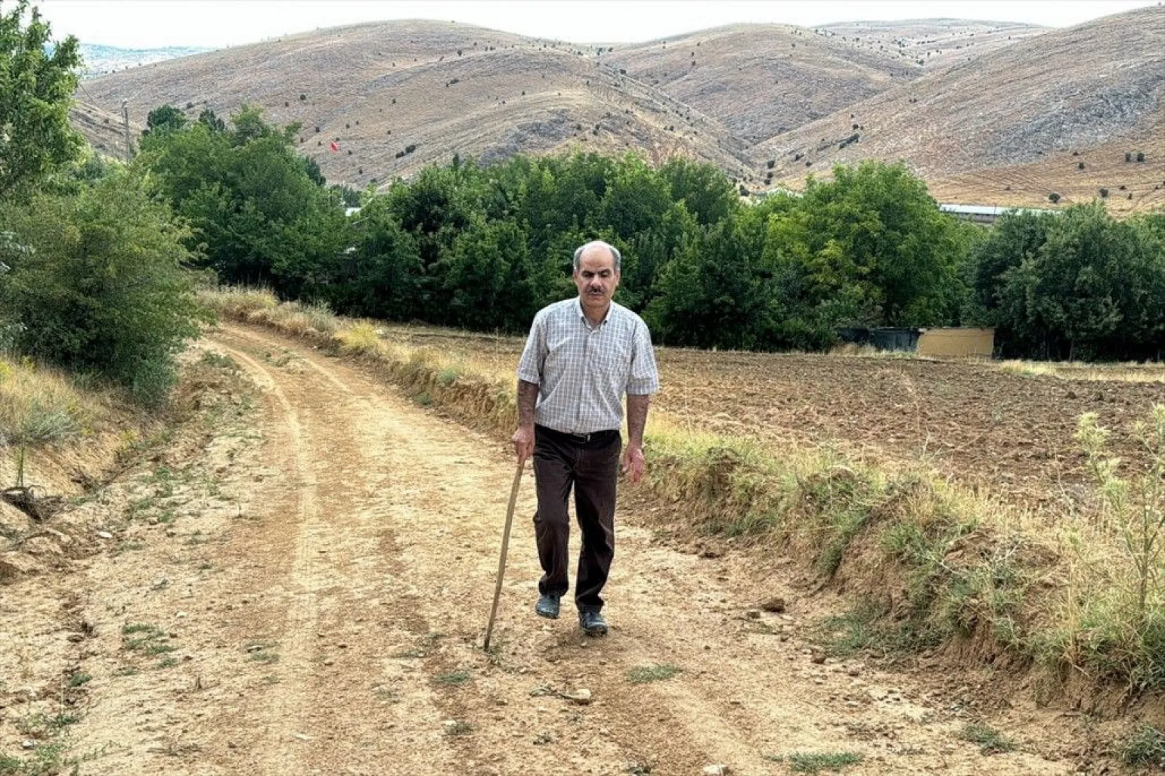 Görme engelli çiftçinin azim ve başarı hikayesi