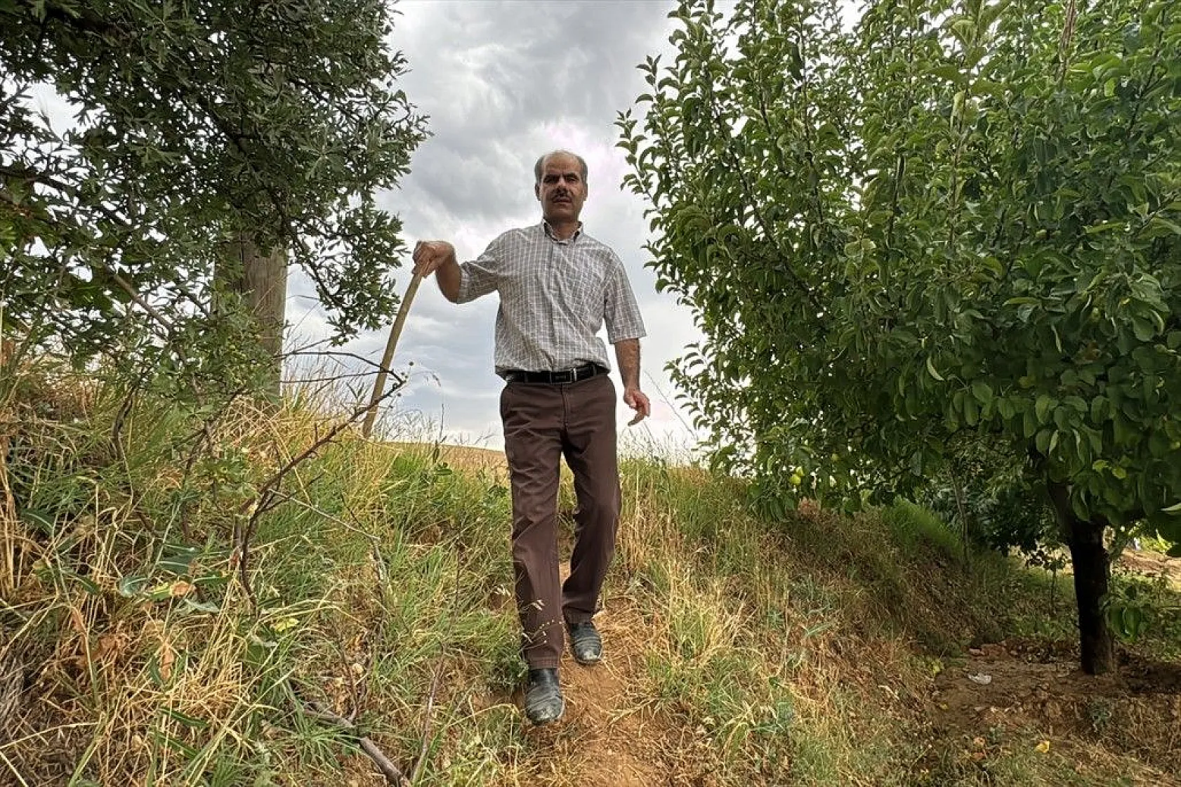 Görme engelli çiftçinin azim ve başarı hikayesi