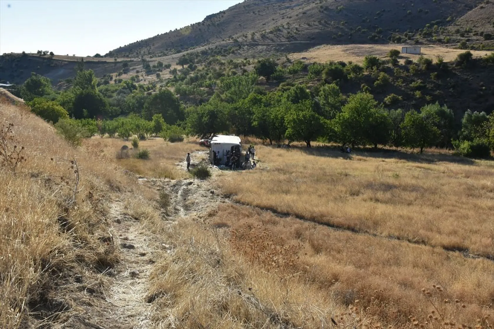 Malatya'da yolcu otobüsü devrildi