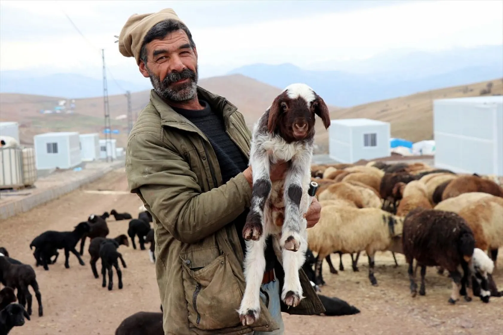 Onlarca yıllık çadır çilesi biten göçerler konteynerlere yerleşiyor