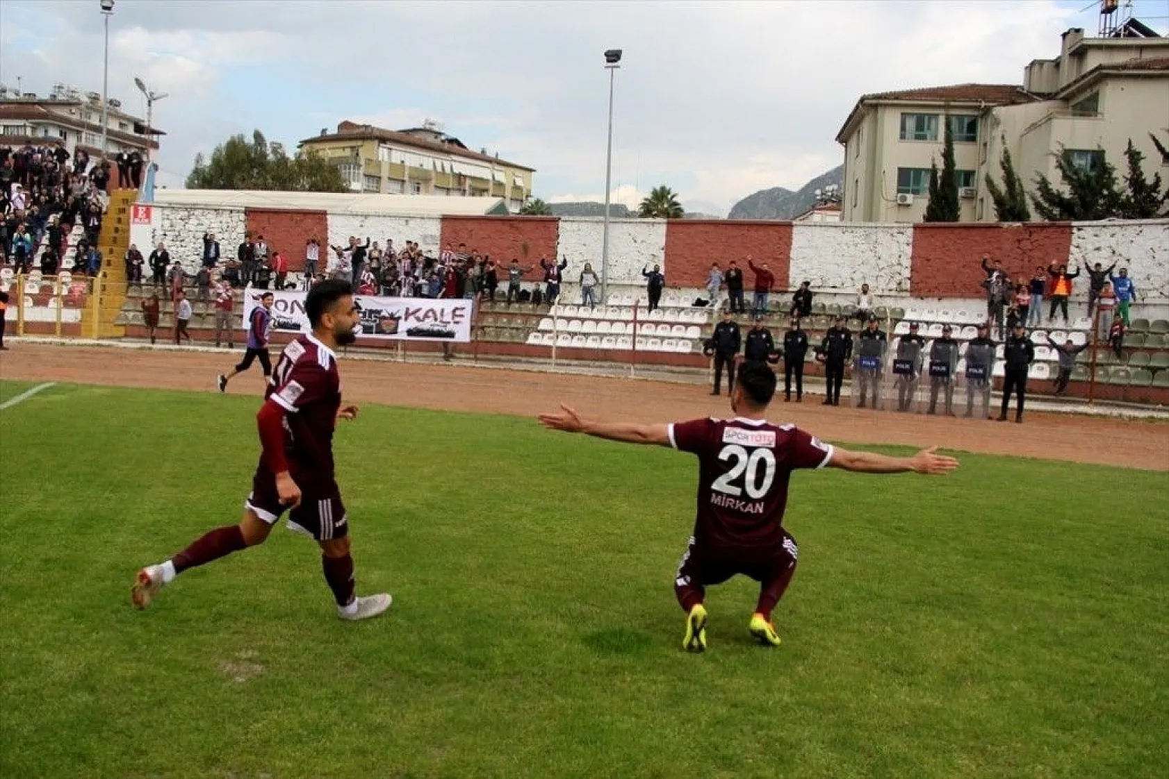 Hatayspor - Elazığspor maçından kareler