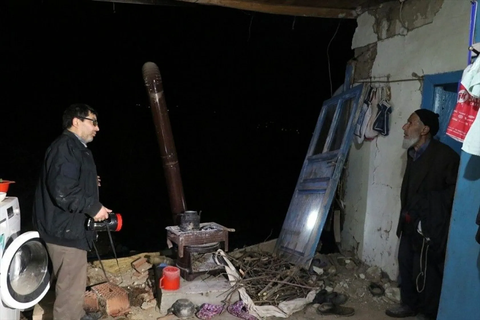 Sivrice'deki depremden fotoğraflar