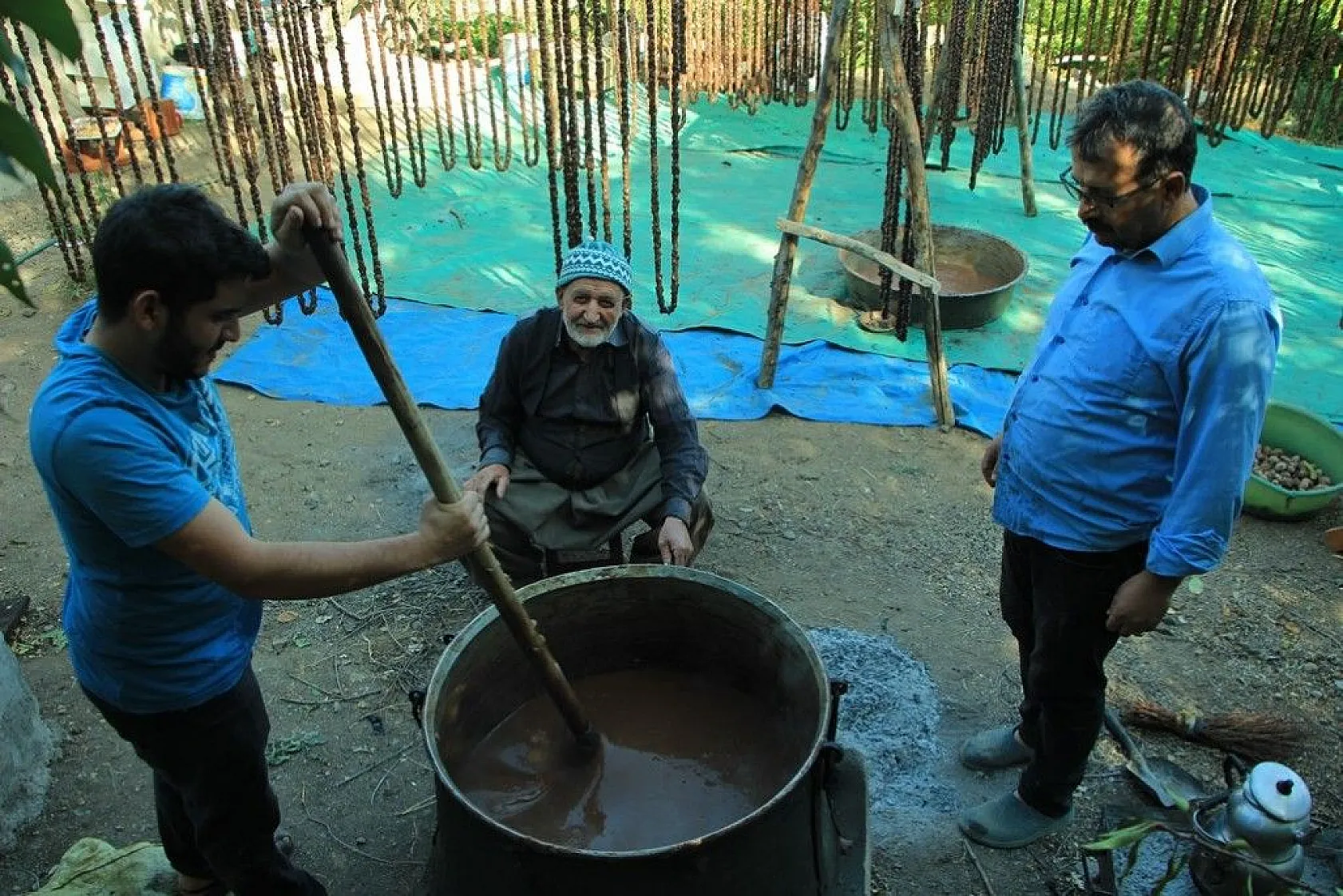 Elazığ'ın tescilli lezzeti 'orcik' için mesai başladı
