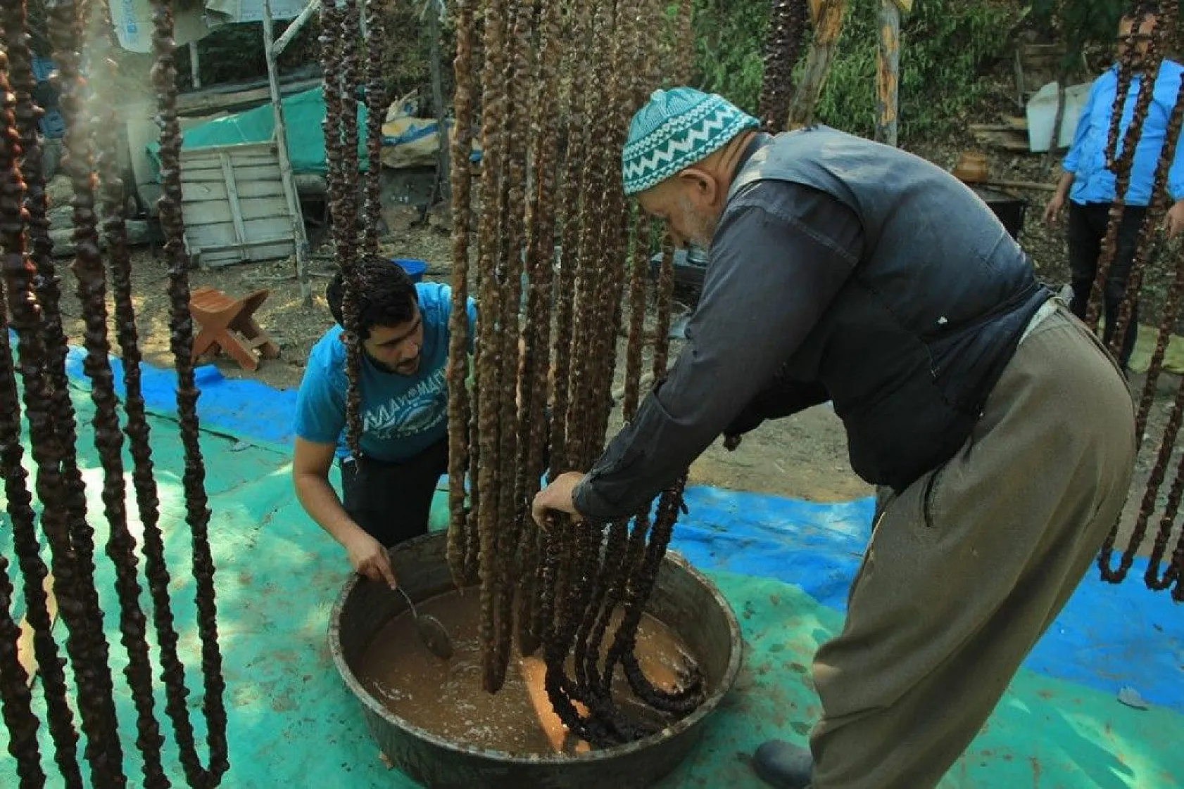 Elazığ'ın tescilli lezzeti 'orcik' için mesai başladı