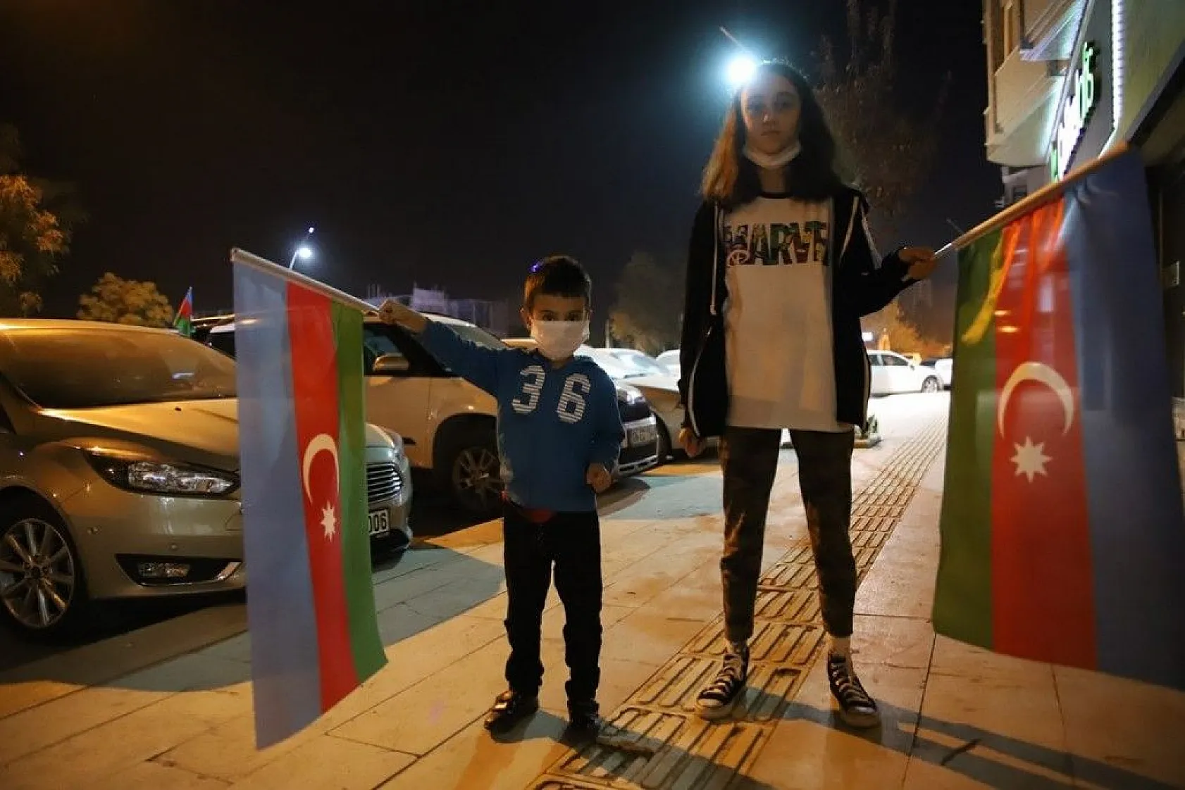 Elazığ'dan Azerbaycan'a 100 araçla destek konvoyu