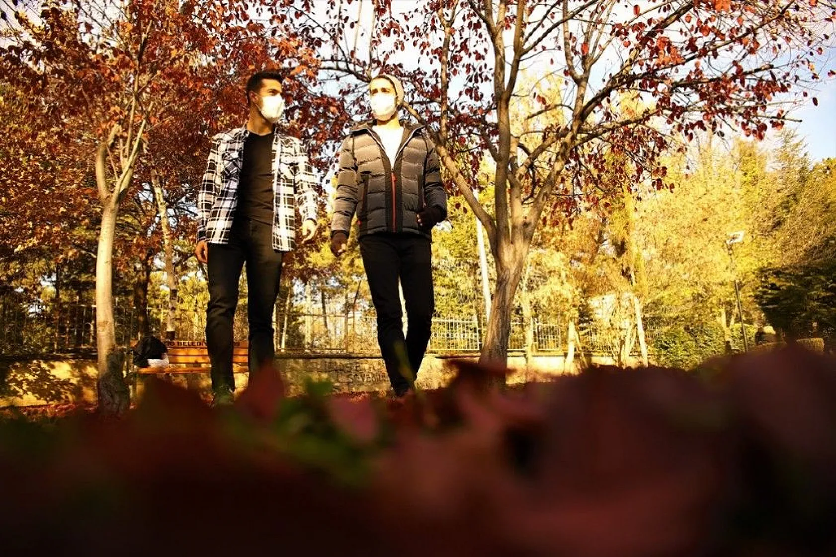 Elazığ'da sonbahar renkleri görsel şölen sunuyor