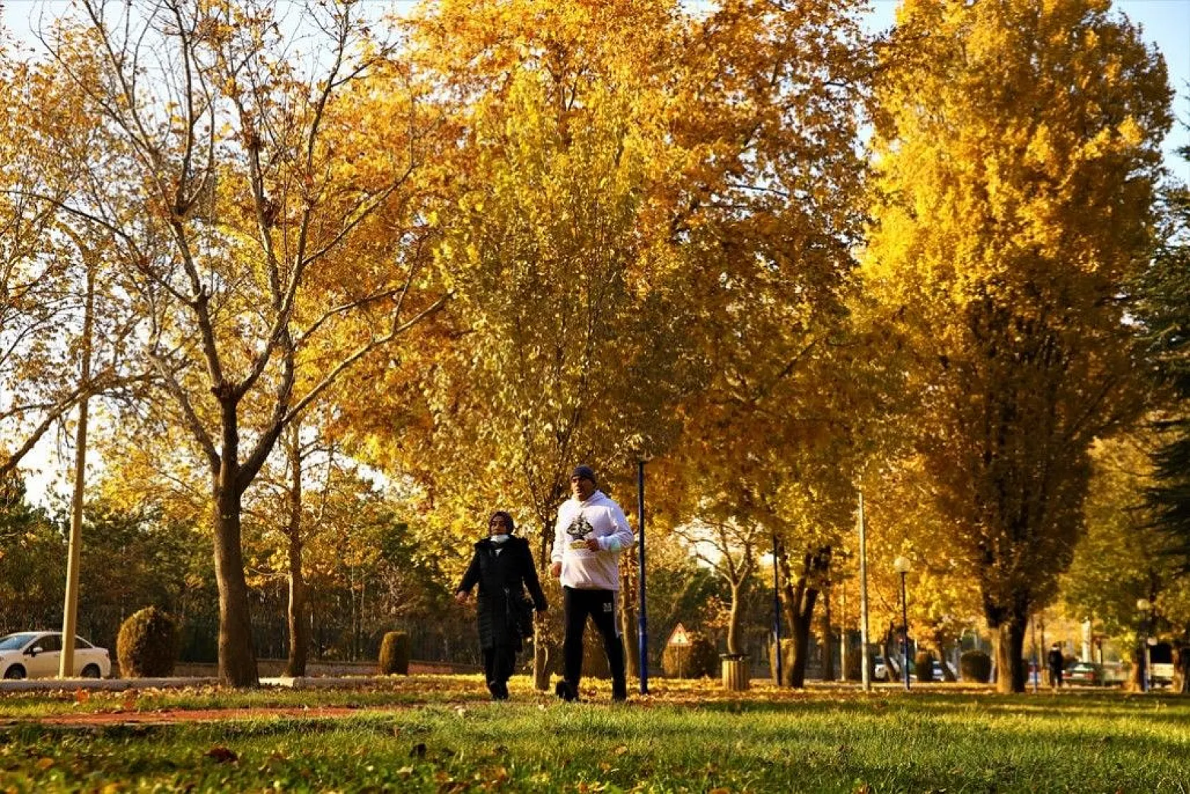 Elazığ'da sonbahar renkleri görsel şölen sunuyor