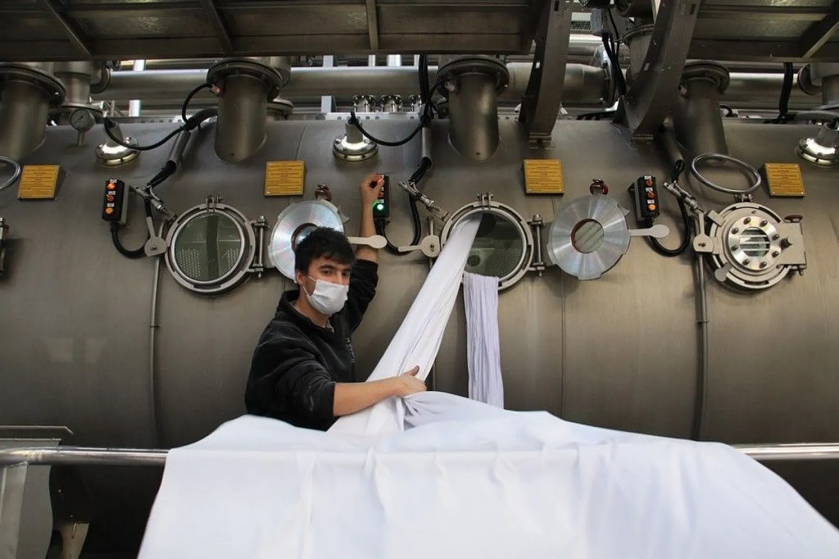 Dünyanın kumaşı artık Elazığ'dan