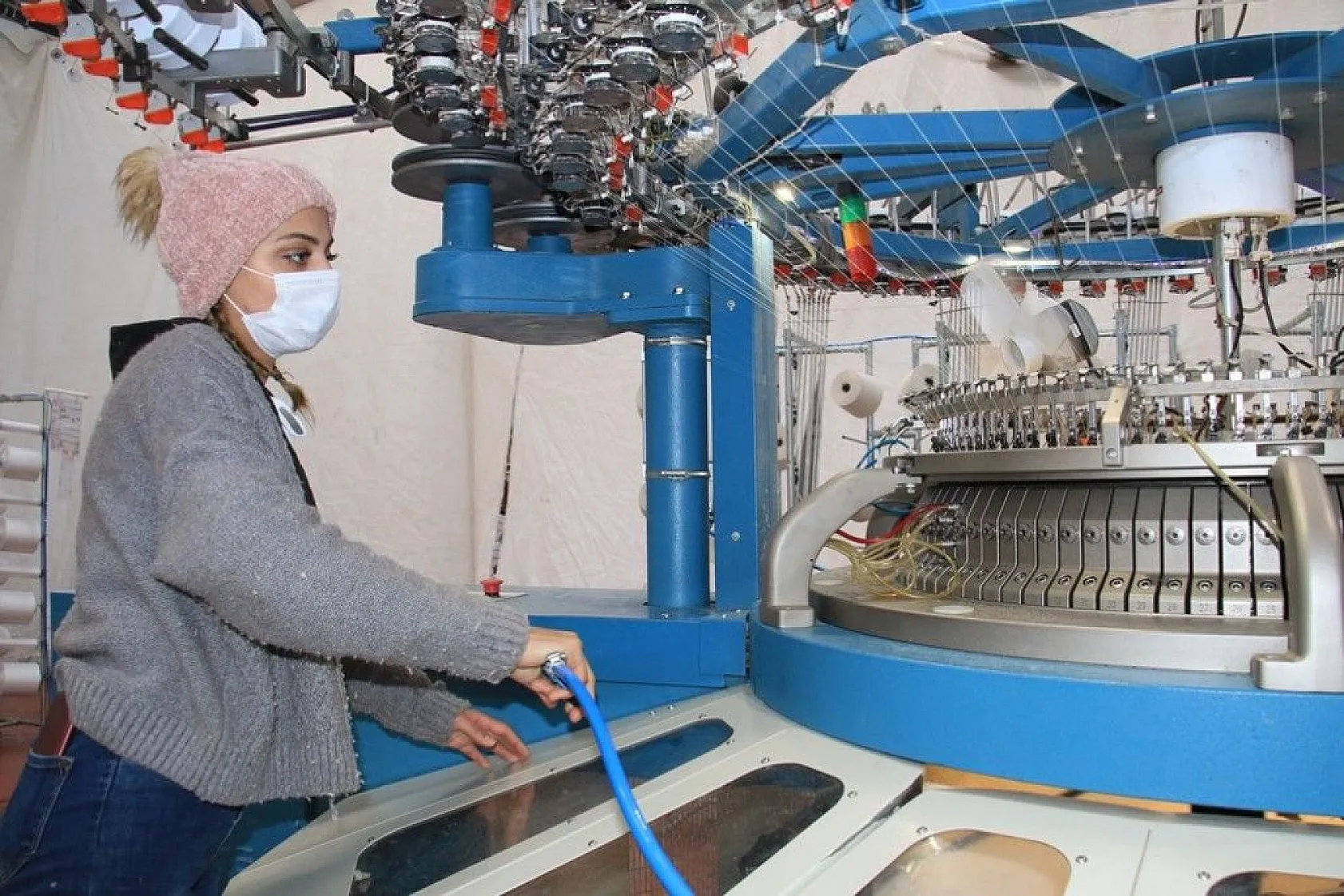 Dünyanın kumaşı artık Elazığ'dan