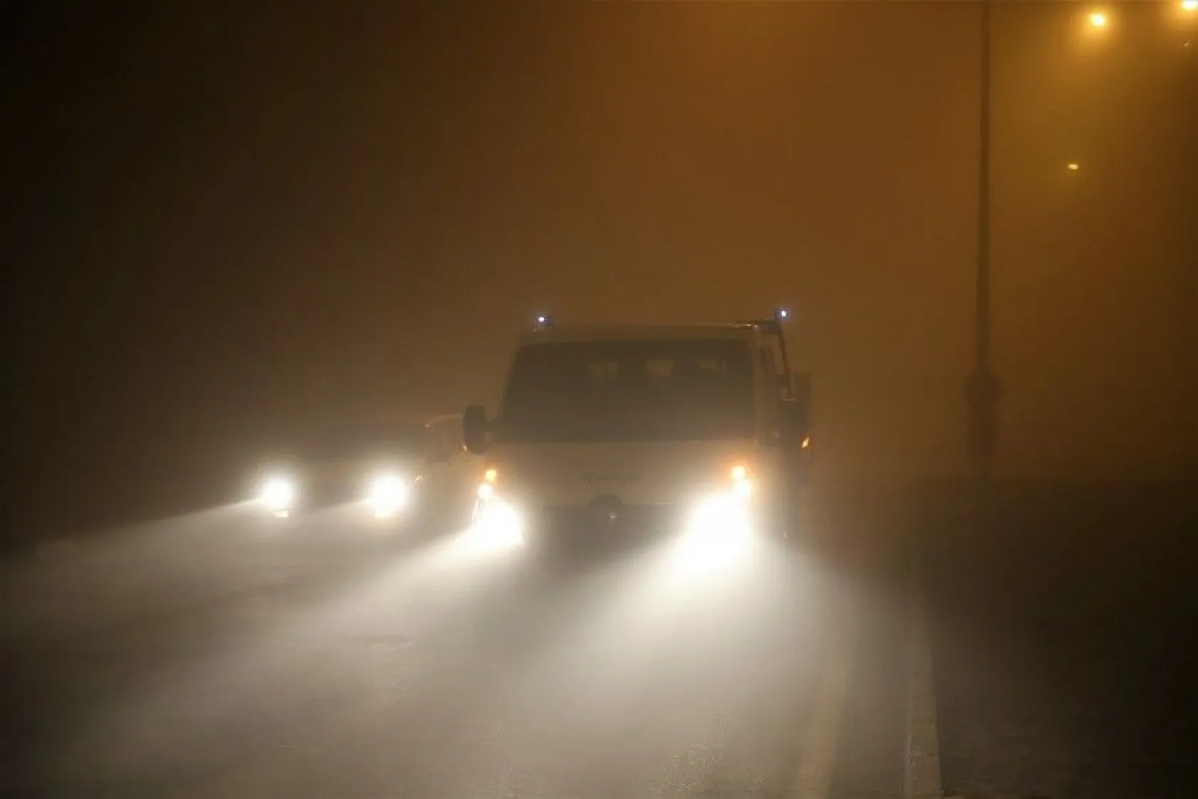 Elazığ'da yoğun sis
