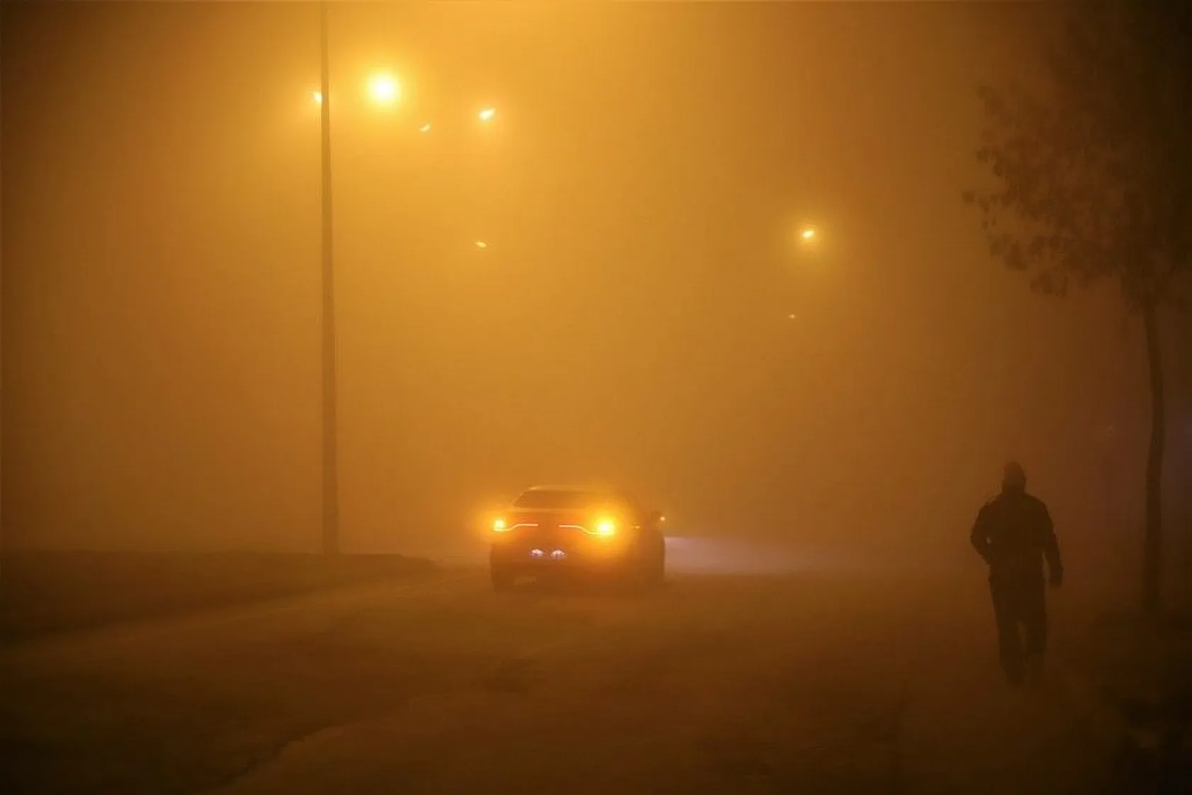 Elazığ'da yoğun sis