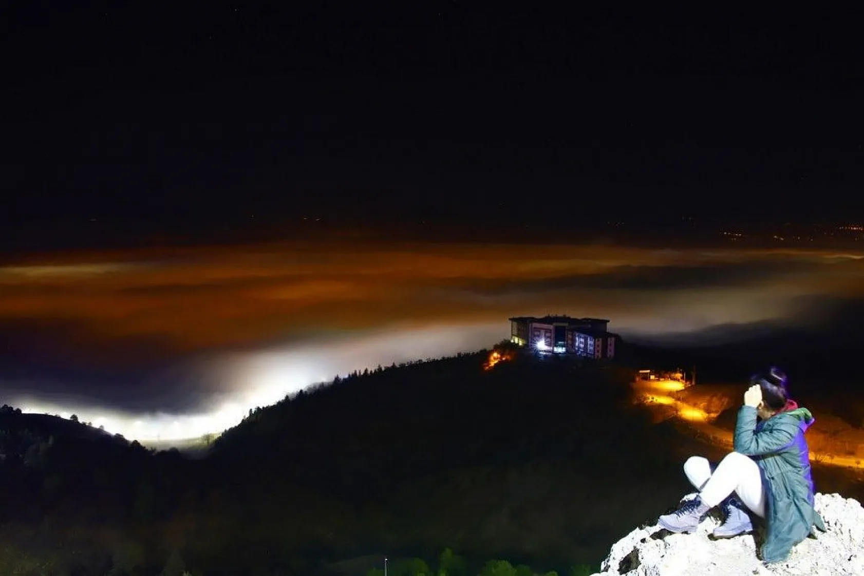 Elazığ sis altında