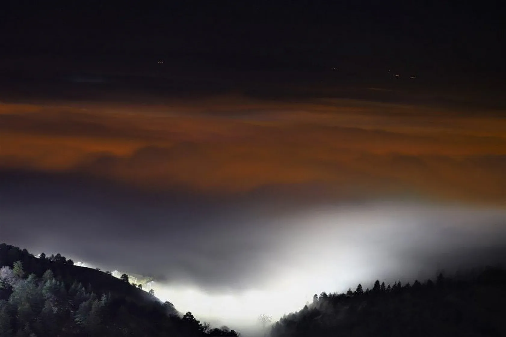 Elazığ sis altında
