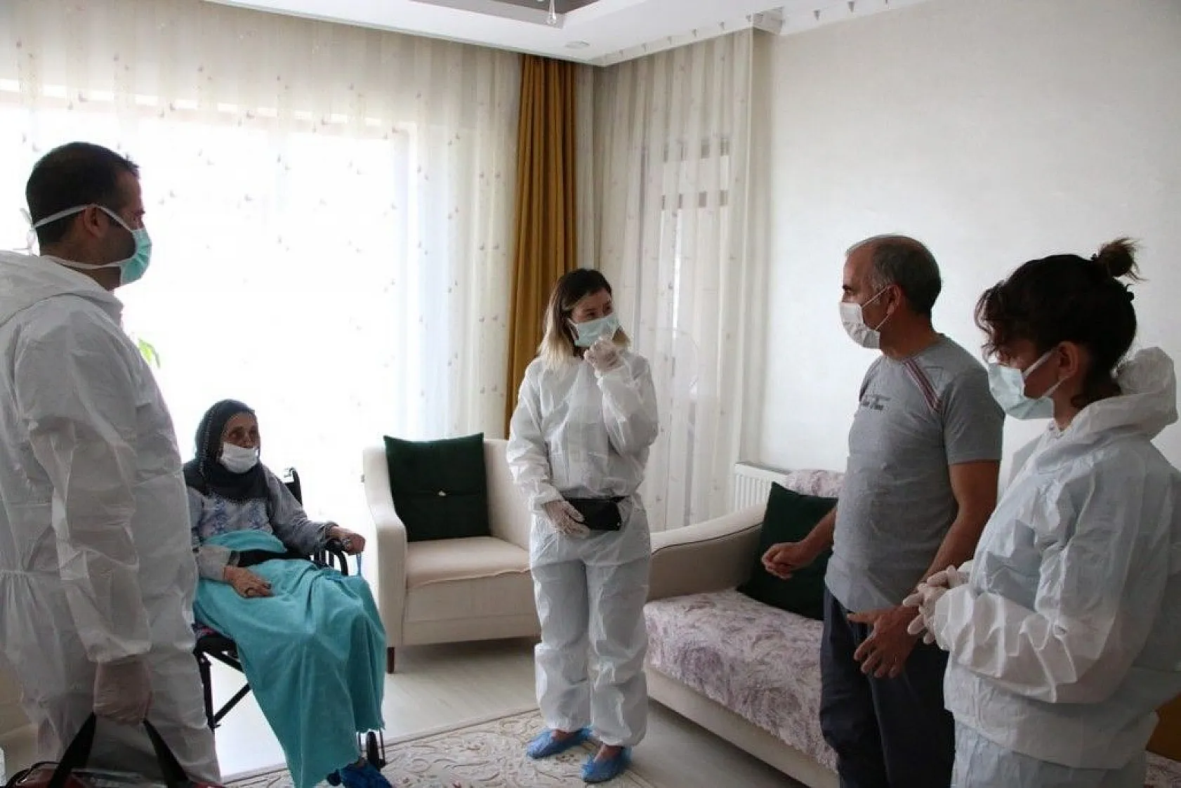 Evde Sağlık Hizmetleri 7 gün 24 saat aralıksız sürüyor