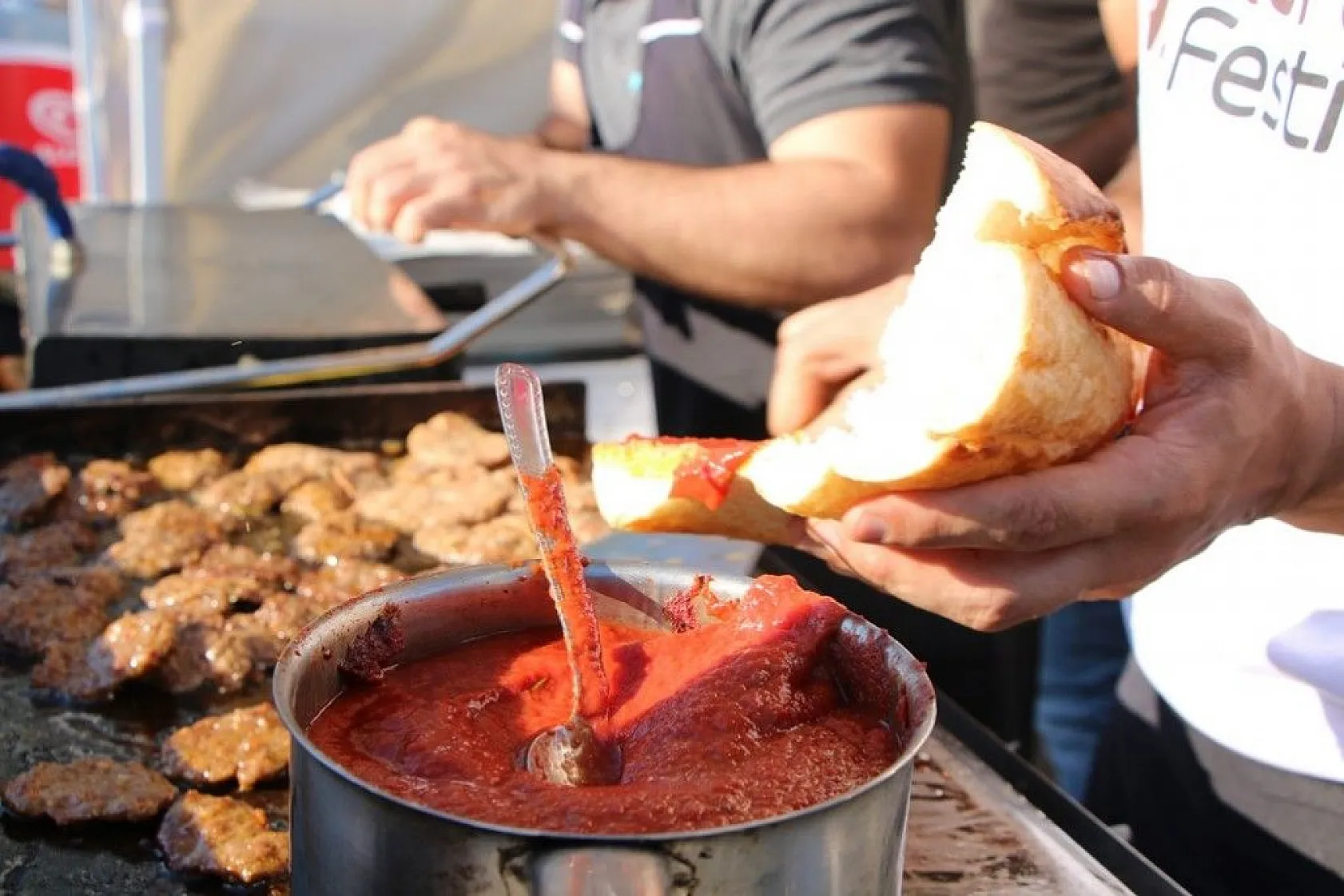 3. Geleneksel Salçalı Köfte Festivali başladı