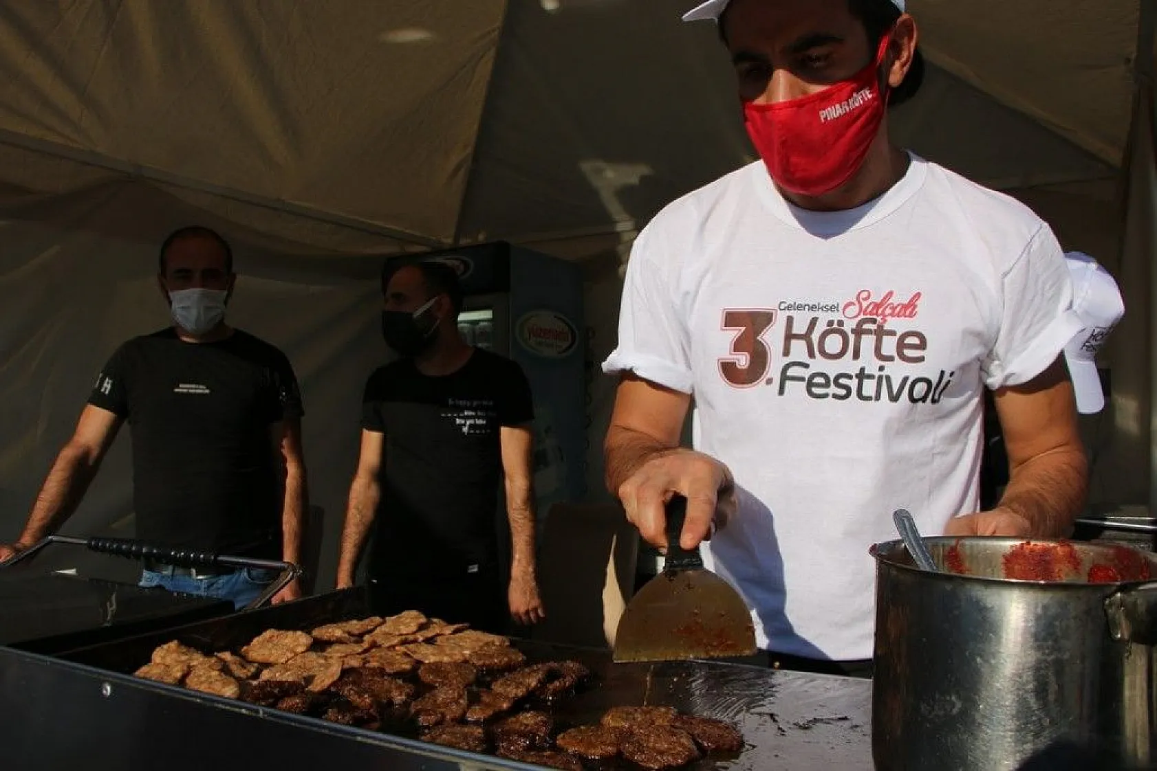 3. Geleneksel Salçalı Köfte Festivali başladı