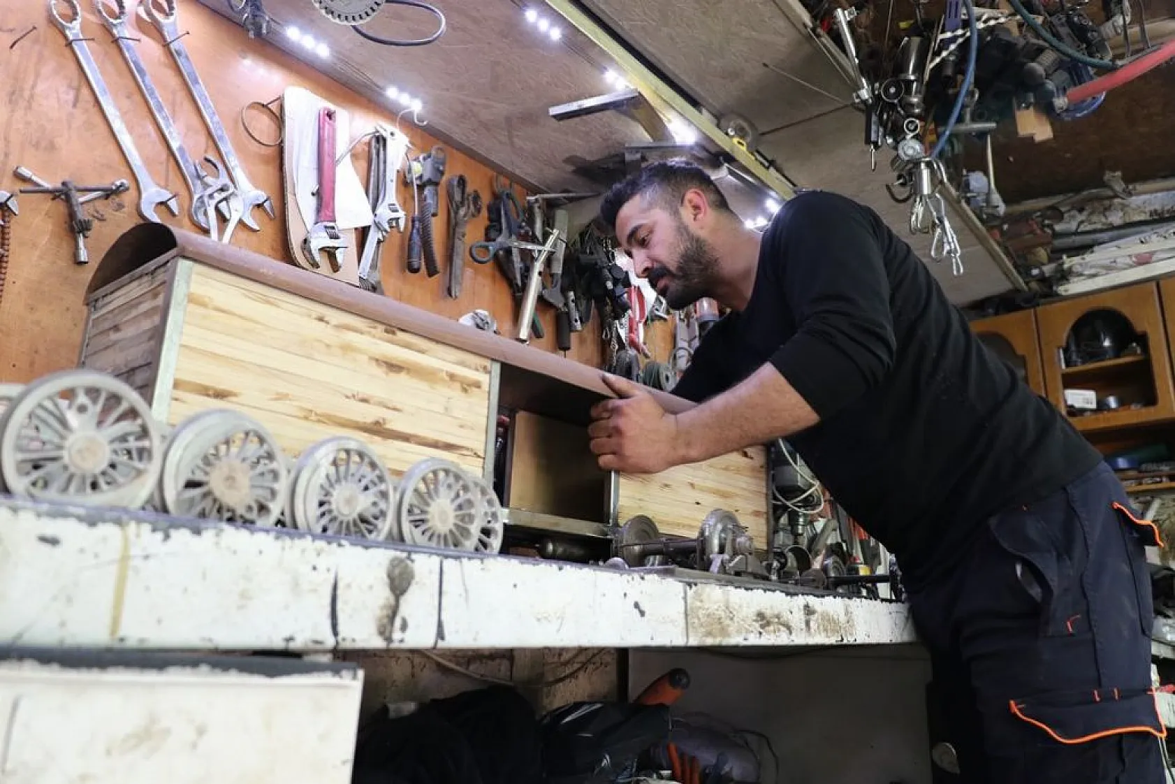 En büyük hayali bakın ona ne yaptırdı