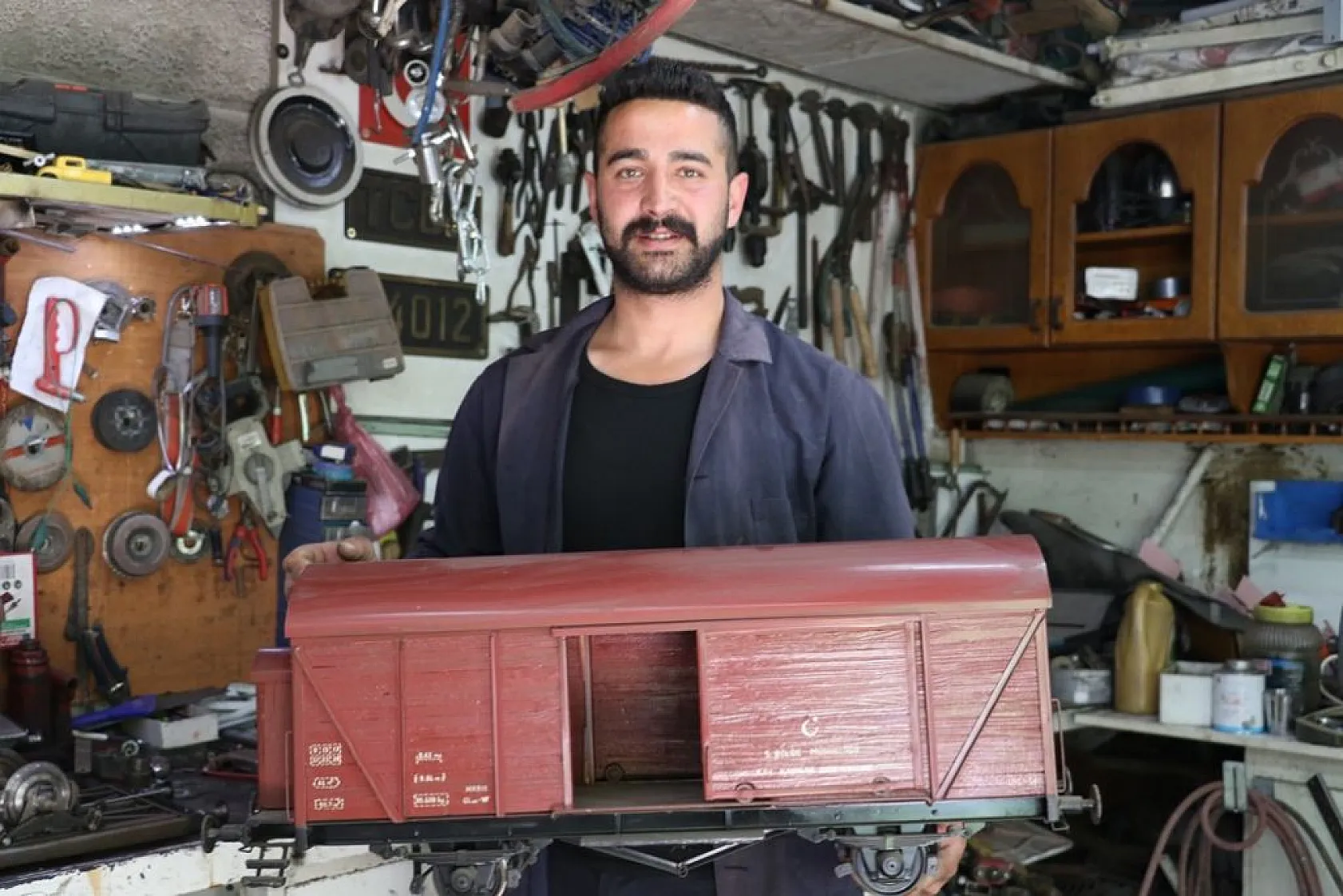 En büyük hayali bakın ona ne yaptırdı