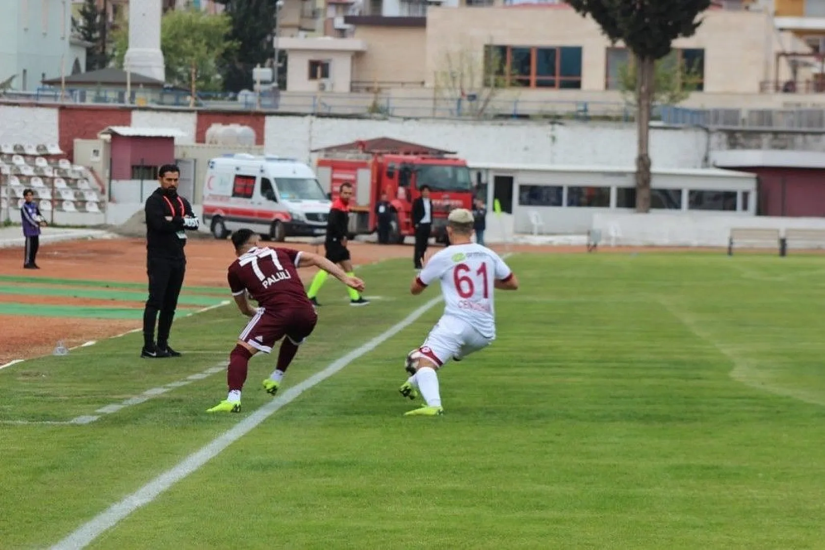 Hatayspor - Elazığspor maçından kareler