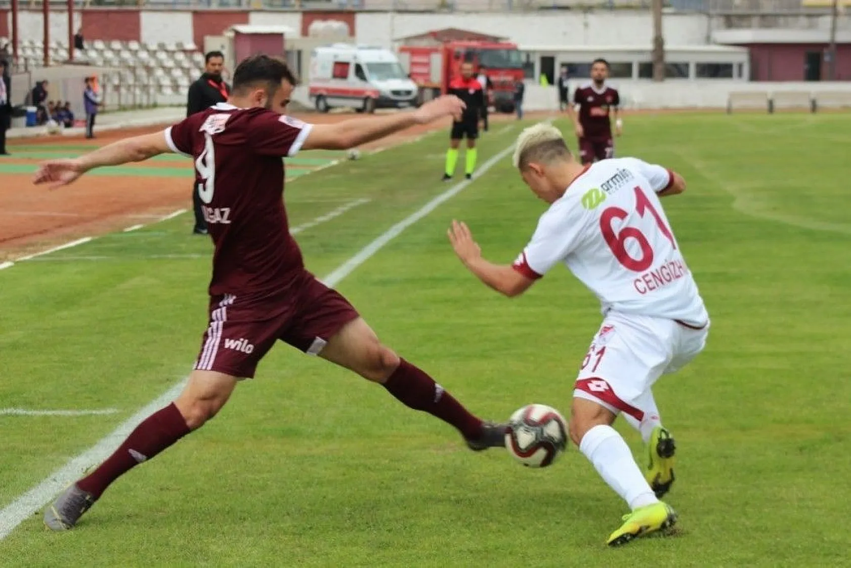 Hatayspor - Elazığspor maçından kareler