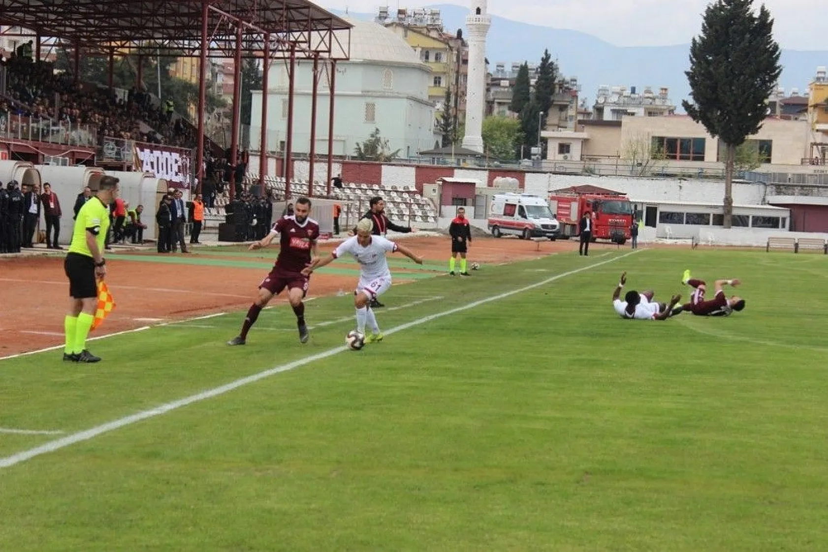 Hatayspor - Elazığspor maçından kareler