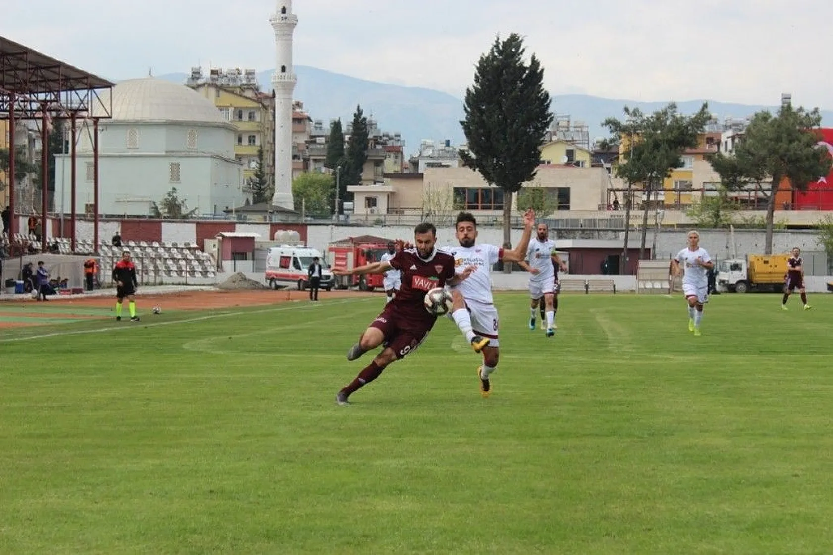 Hatayspor - Elazığspor maçından kareler