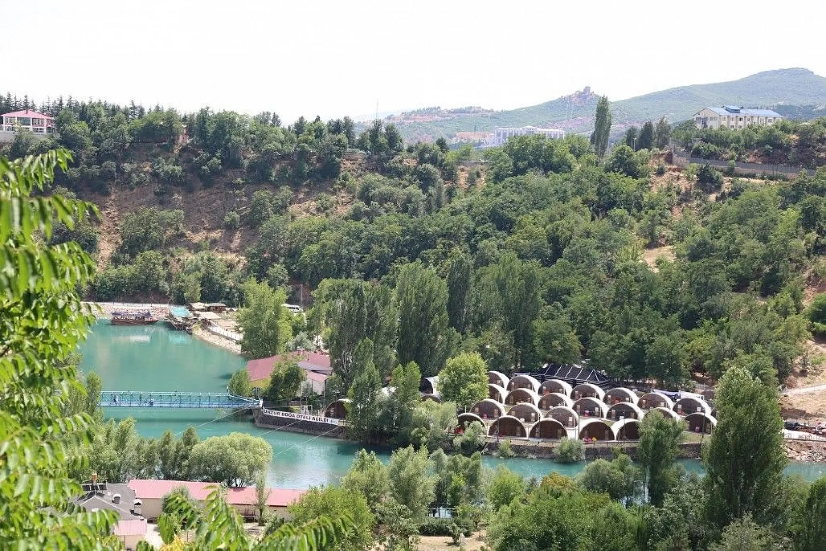 Türkiye'nin ilk çadır kamp otelinden fotoğraflar