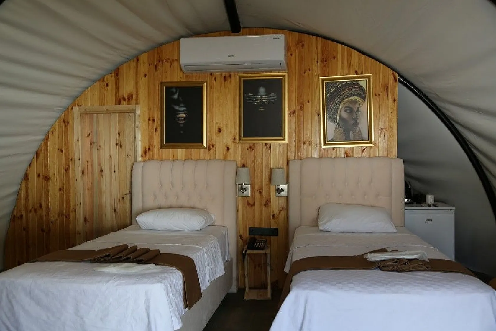 Türkiye'nin ilk çadır kamp otelinden fotoğraflar