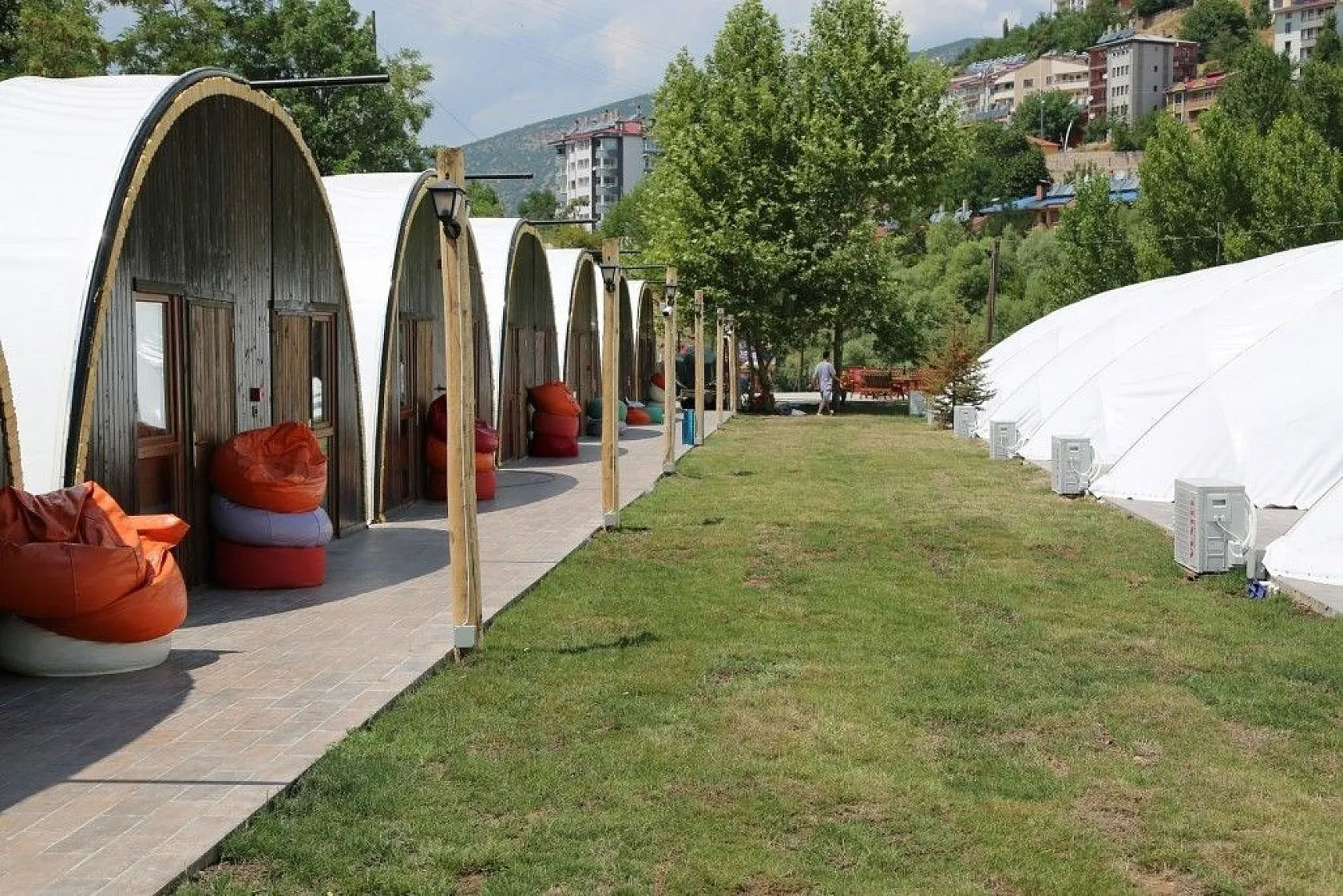 Türkiye'nin ilk çadır kamp otelinden fotoğraflar