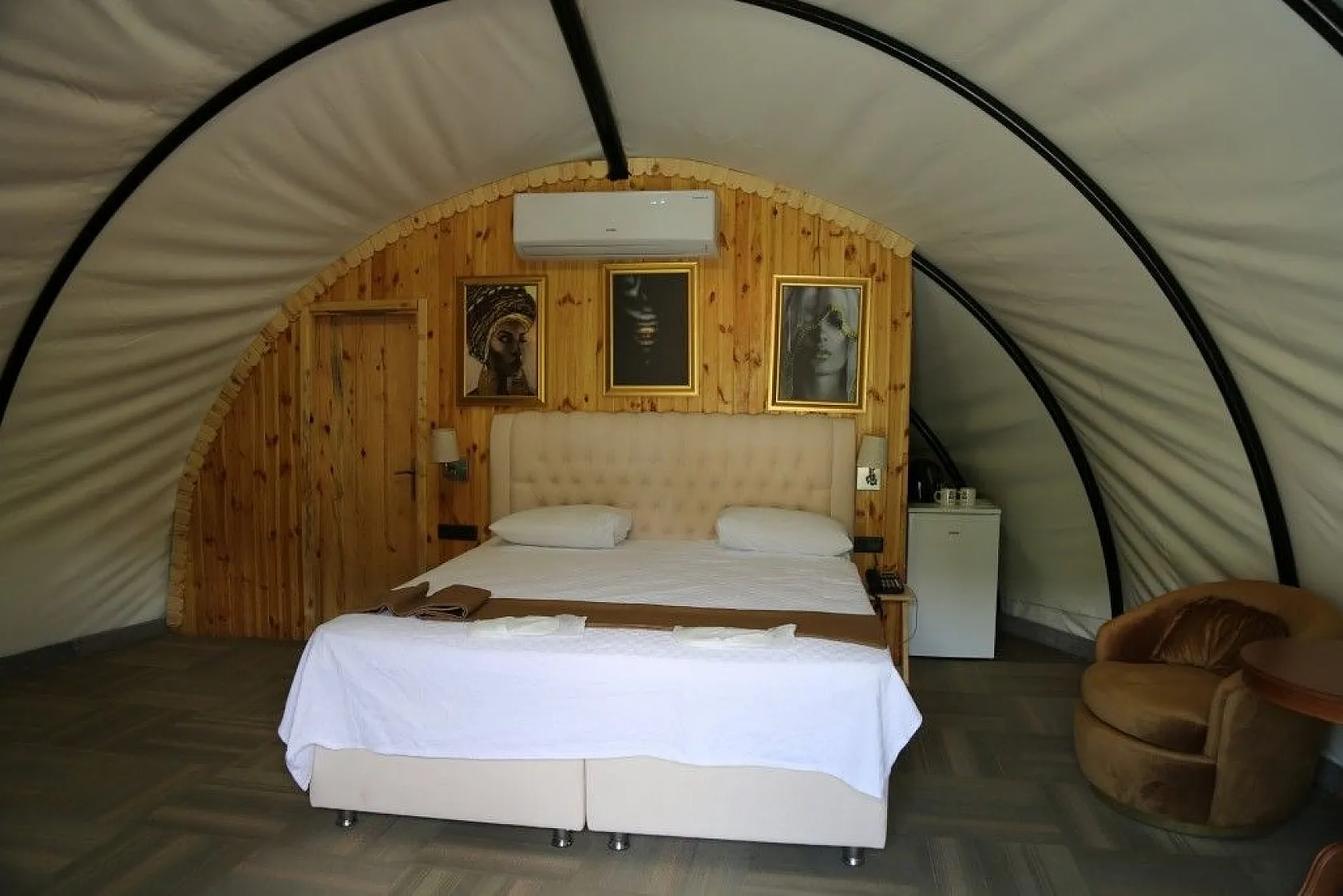 Türkiye'nin ilk çadır kamp otelinden fotoğraflar