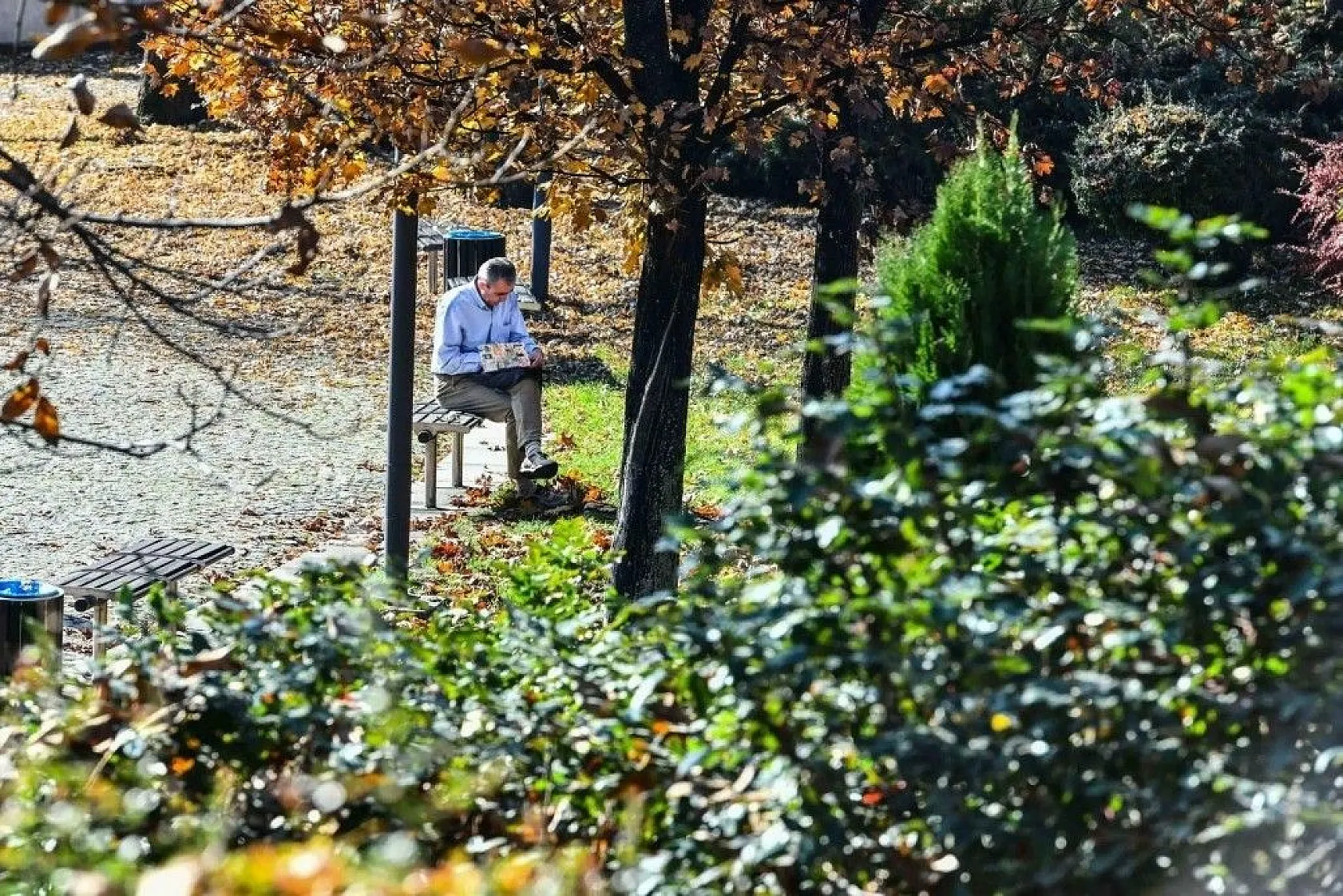 Başkent'in rengi sonbahar