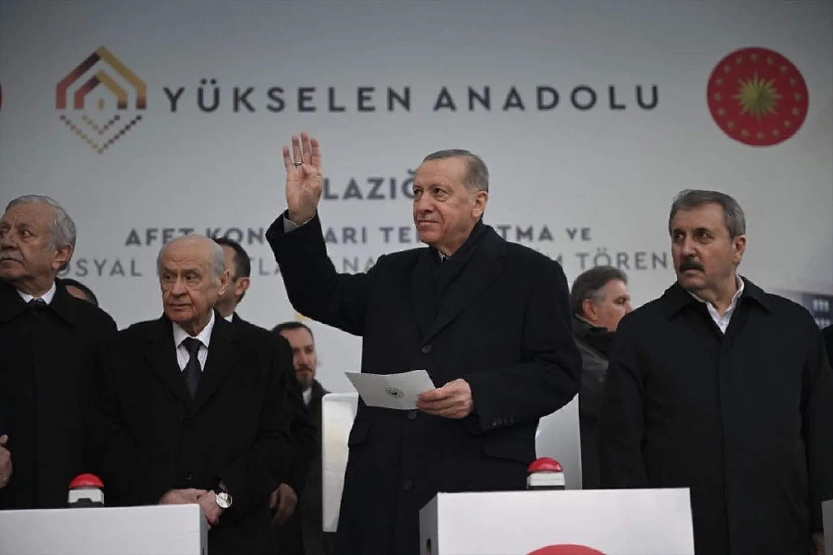 Cumhurbaşkanı Erdoğan'ın Elazığ ziyaretinden fotoğraflar